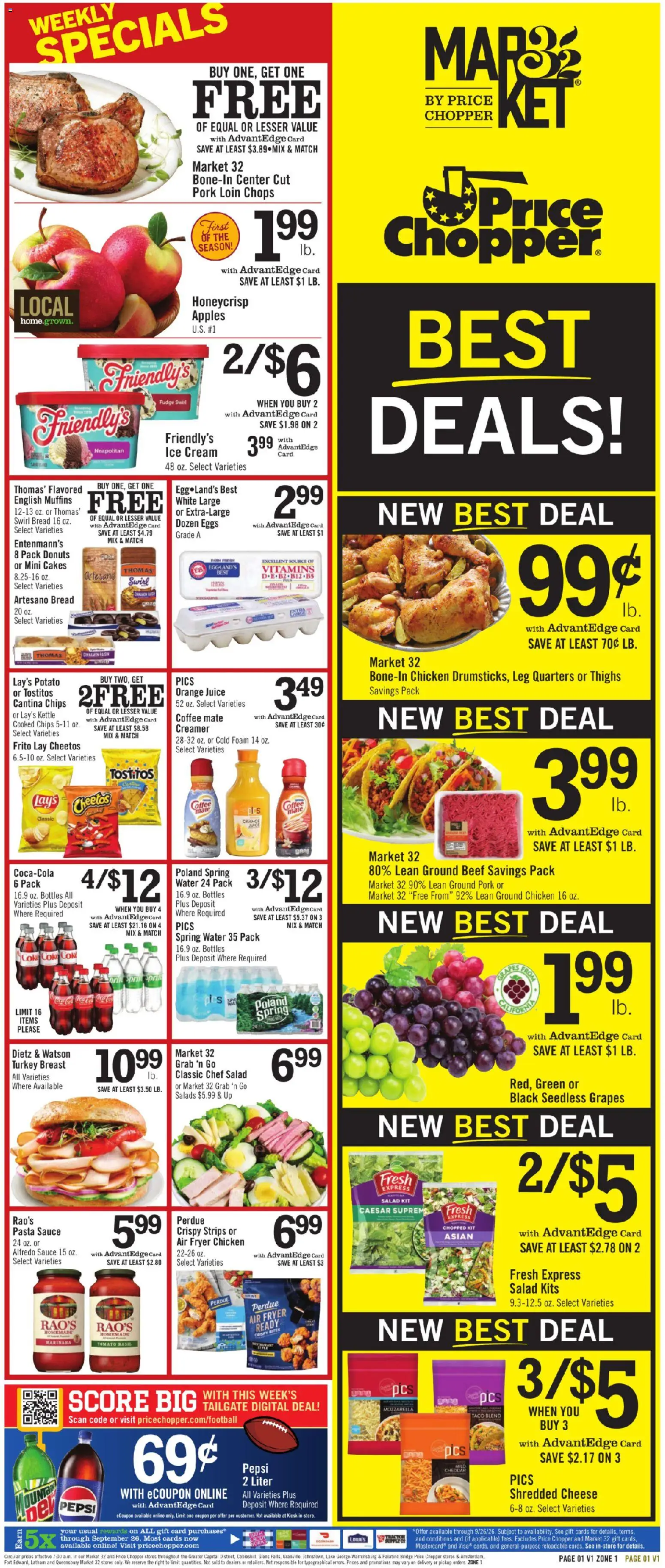 Ad Preview of Price Chopper Price Chopper Weekly Ad from 09/20/2026