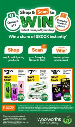 Preview of catalogue Woolworths catalogue from shop Woolworths valid 15 Jun 2026