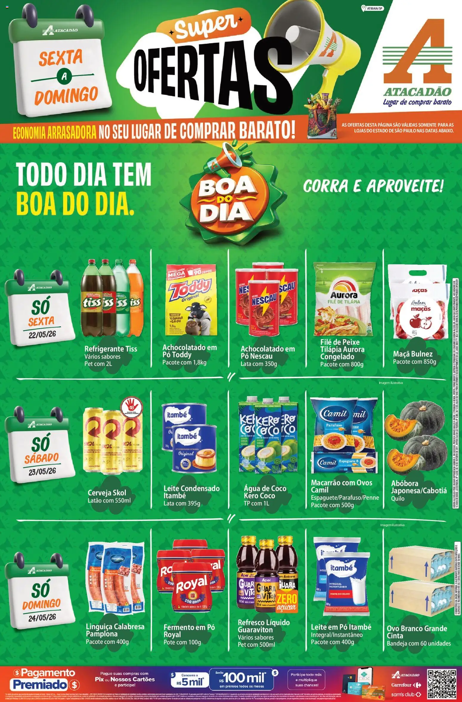 Pré-Visualização do folheto "Atacadão ofertas - SP" da loja Atacadão válido a partir de 22/05/2026