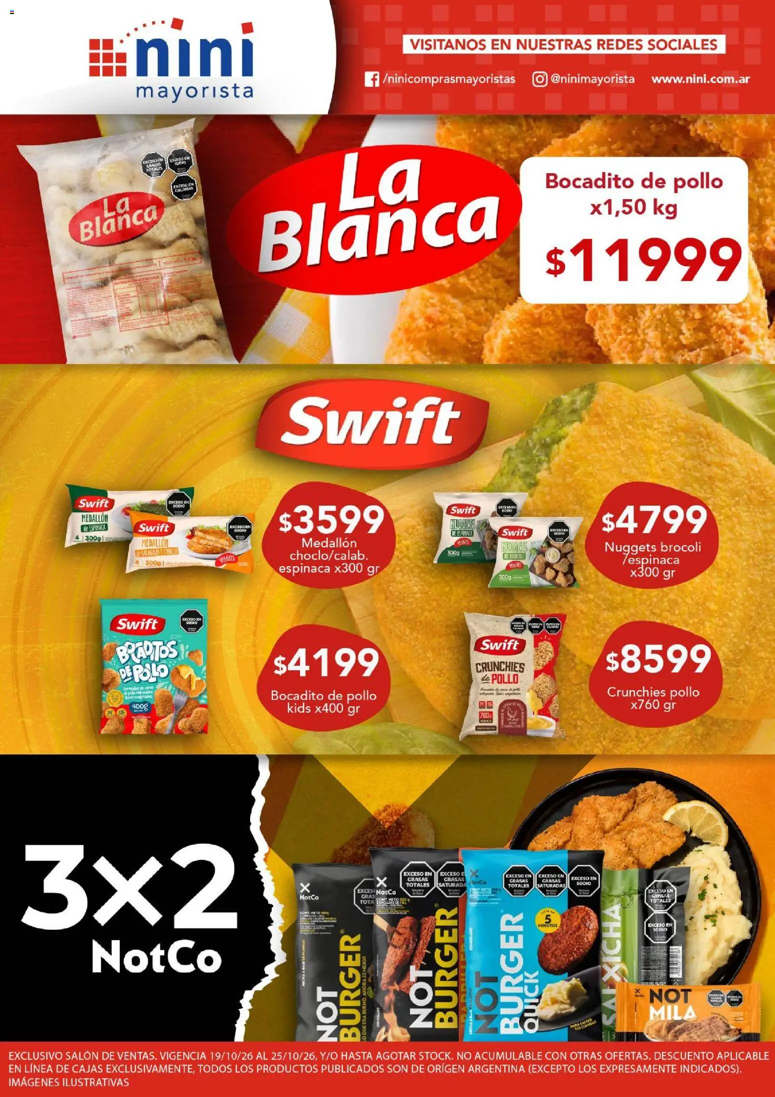 Vista previa del folleto de la tienda NINI Mayorista válido desde el 19/10/2026 