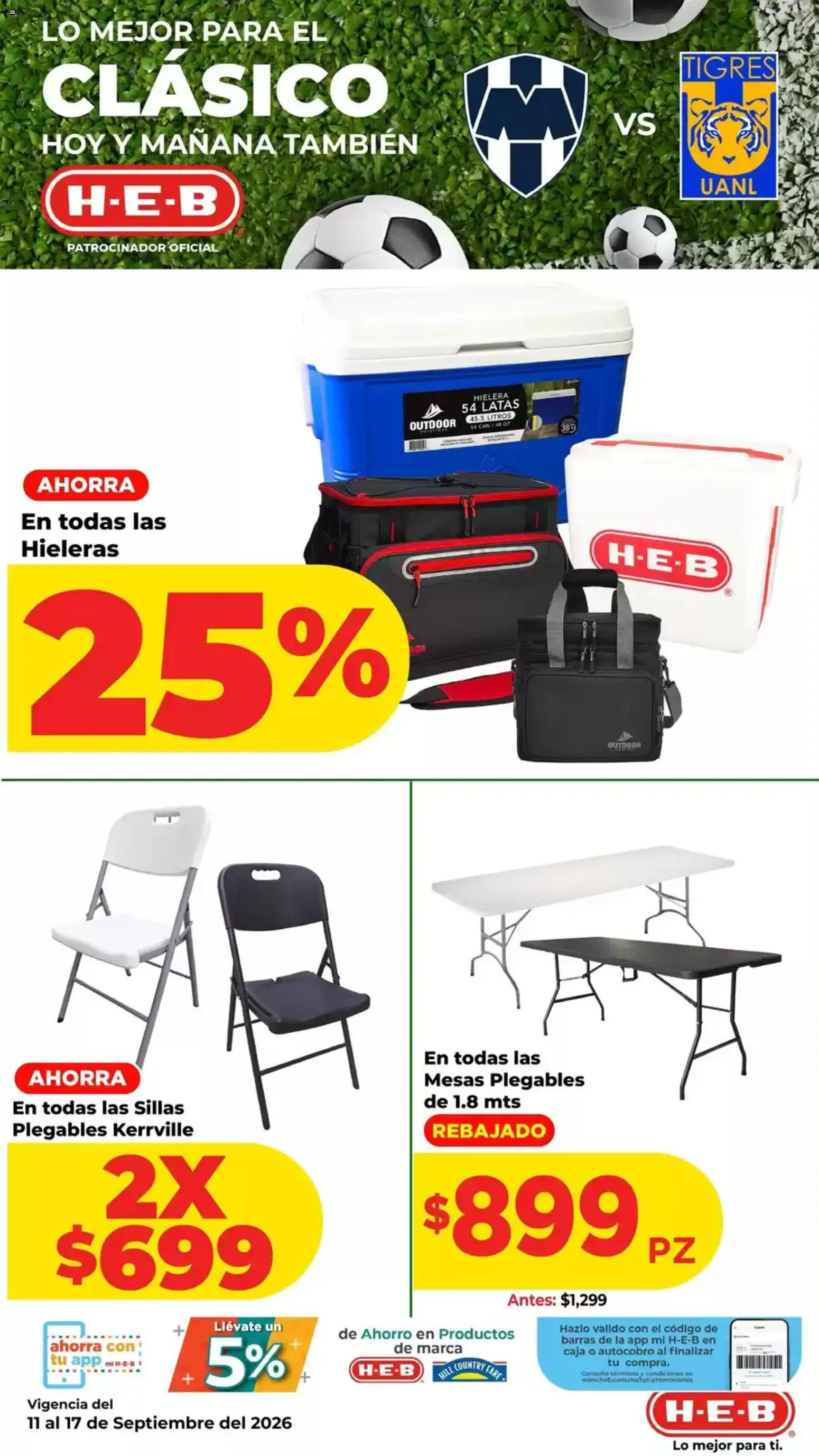 Vista previa las ofertas de la tienda H-E-B - H-E-B folleto desde el 11/09/2026 