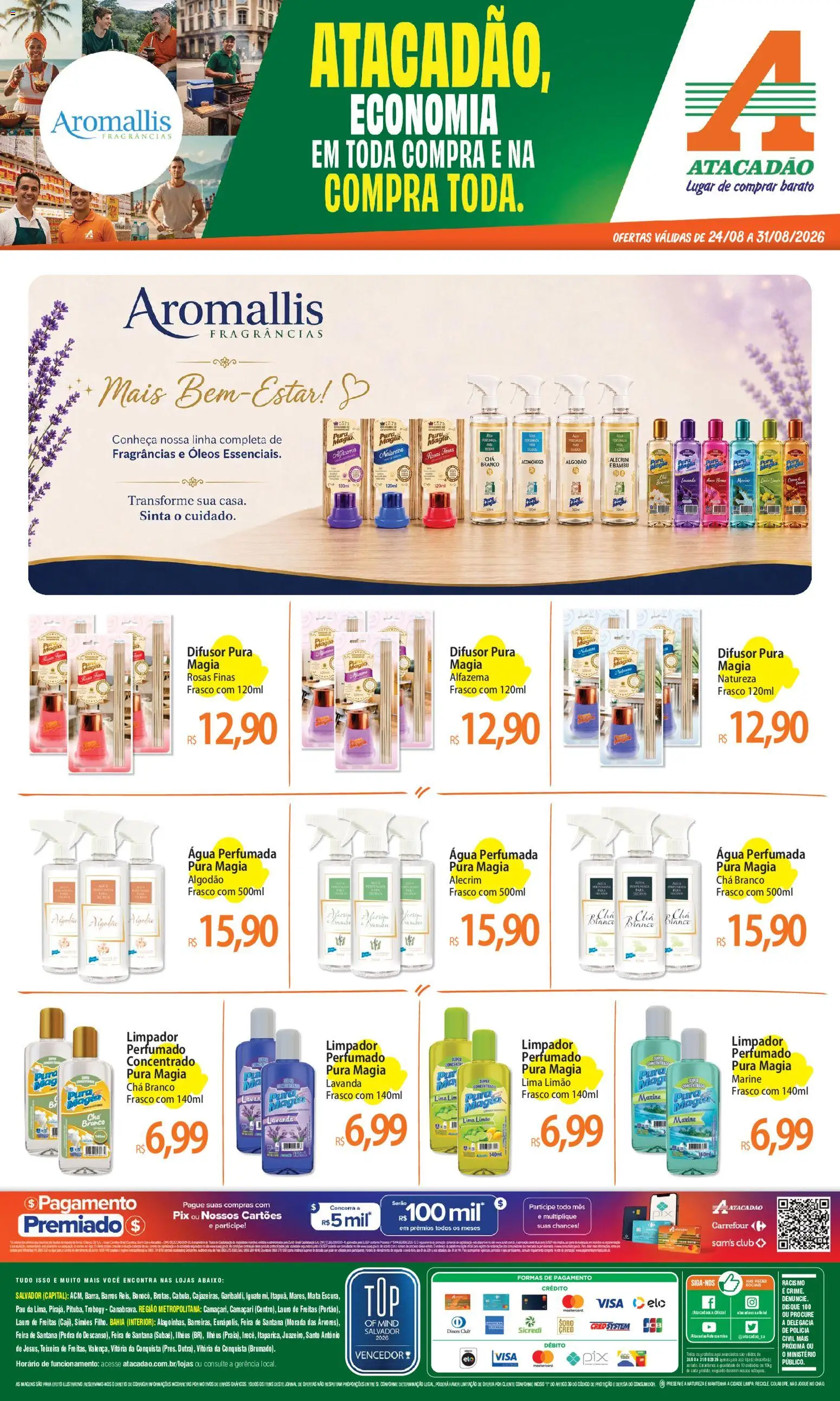 Pré-Visualização do folheto "Atacadão ofertas - BA" da loja Atacadão válido a partir de 24/08/2026