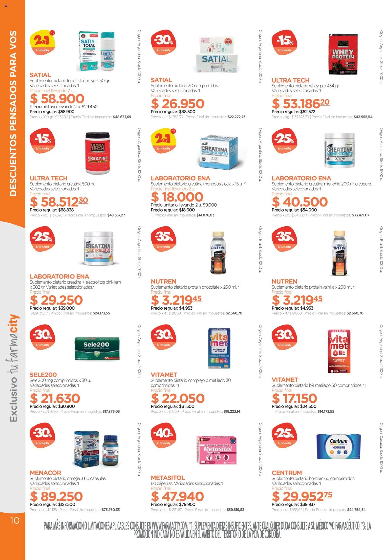 Vista previa del folleto de la tienda Farmacity válido desde el 22/10/2026 