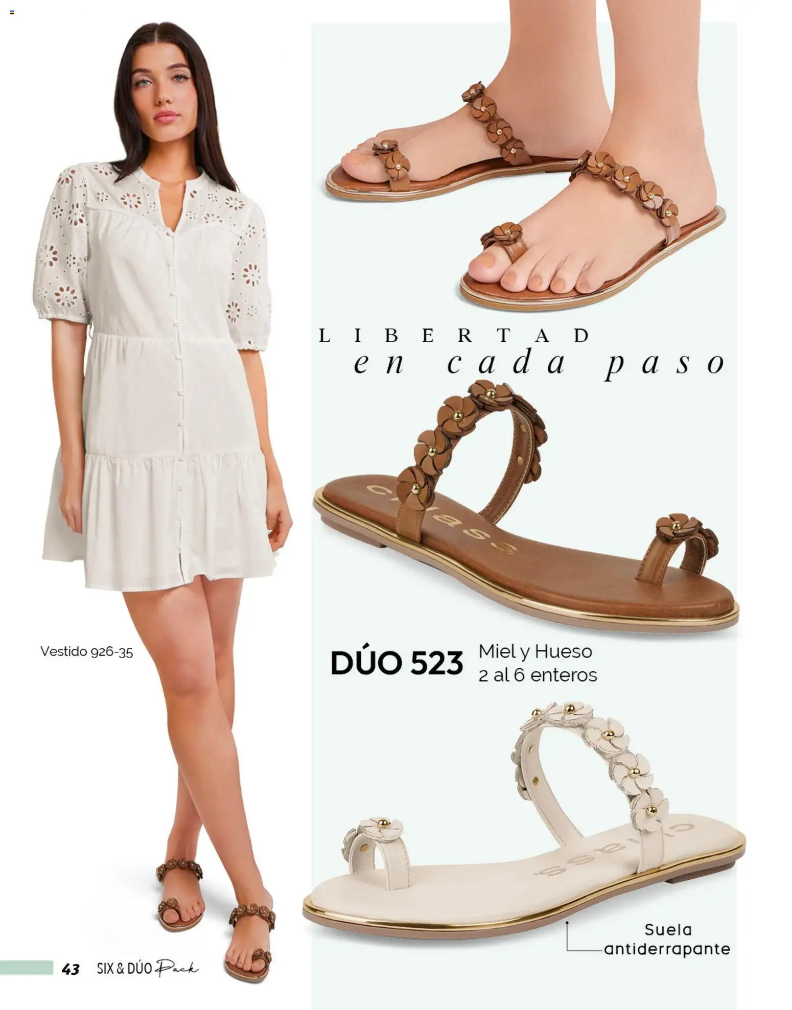 Vista previa las ofertas de la tienda Cklass - Catálogo Six & Dúo pack desde el 02/01/2026 - Vestido, Miel
