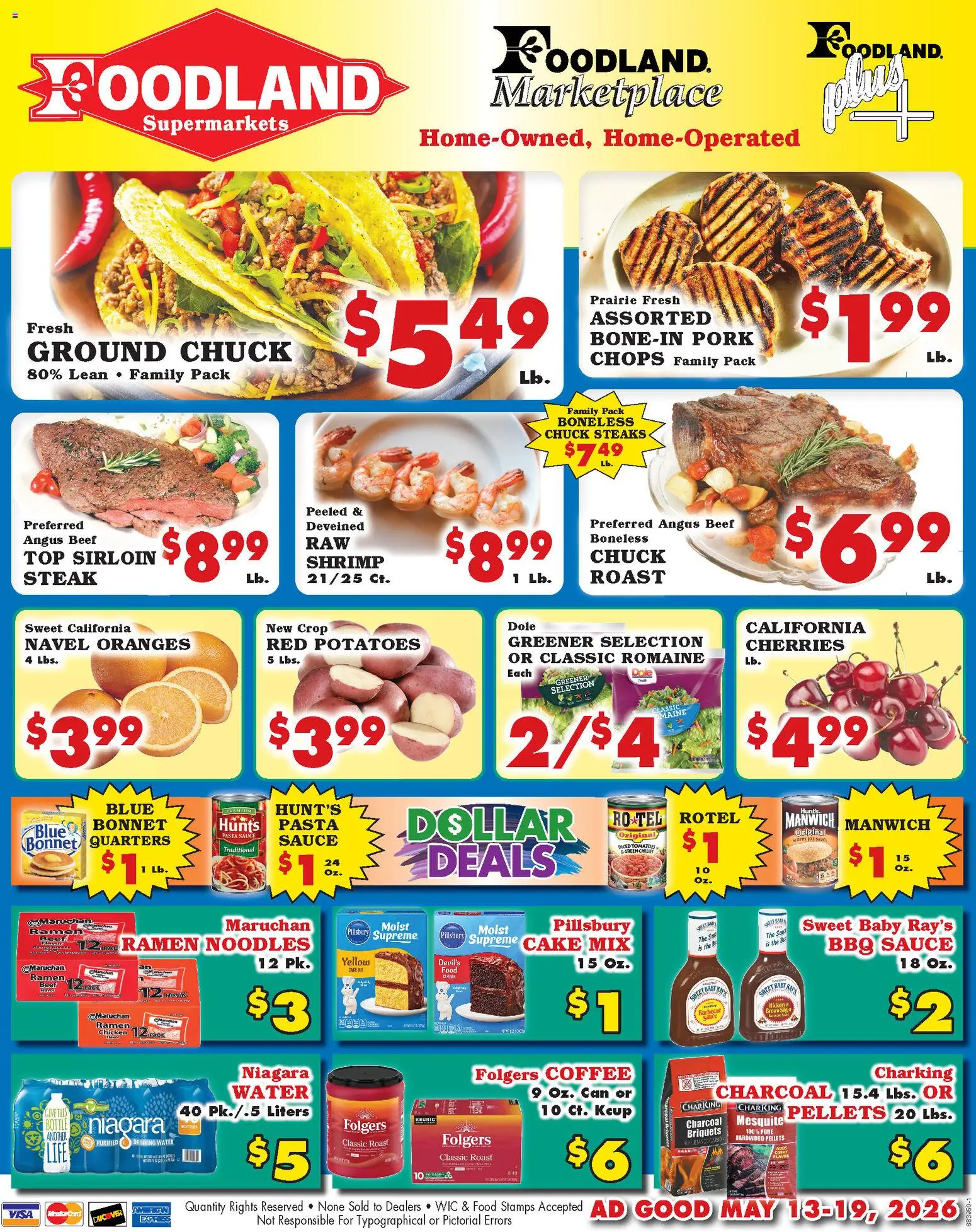 Ad Preview of Foodland Foodland Weekly Ad - Supermarkets from 05/13/2026