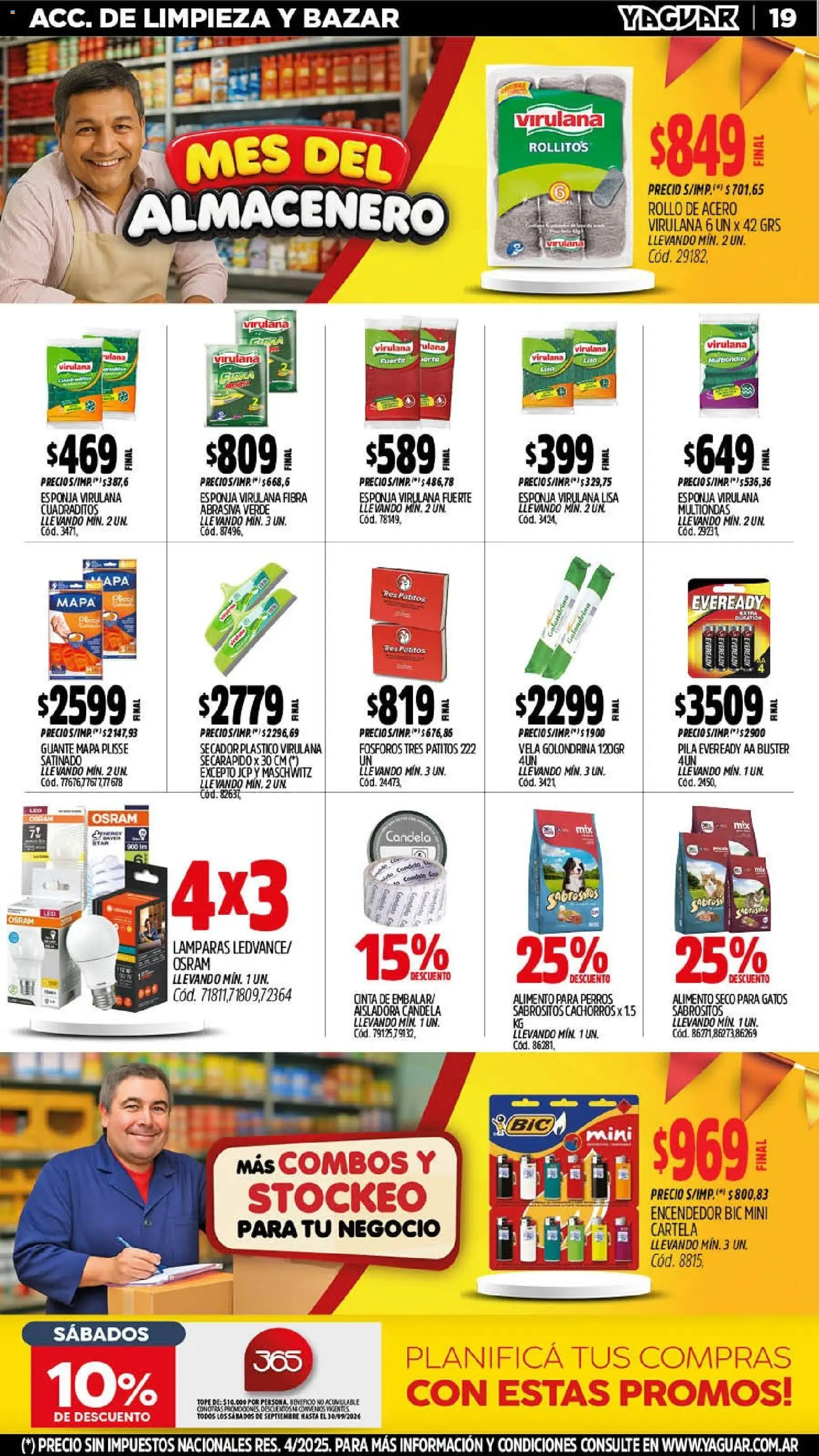 Vista previa del folleto de la tienda Yaguar válido desde el 14/09/2026 