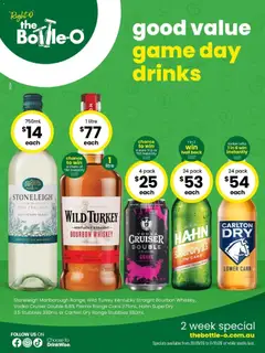Preview of catalogue The Bottle-O catalogue Wentworth Point from shop The Bottle-O valid 28/09/2026