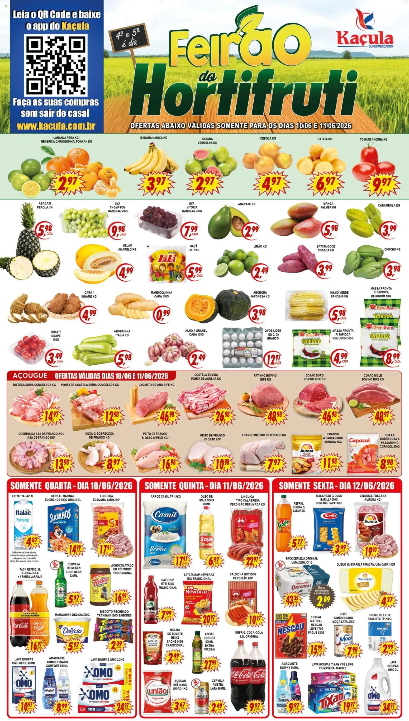 Pré-Visualização do folheto "Kaçula - Ofertas da semana" da loja Kaçula válido a partir de 10/06/2026