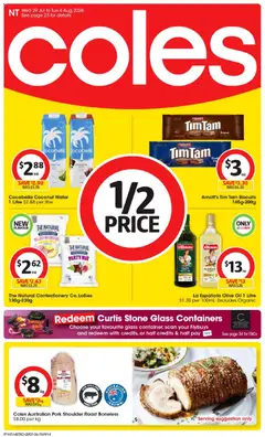 Preview of catalogue Coles catalogue NT from shop Coles valid 29/07/2026