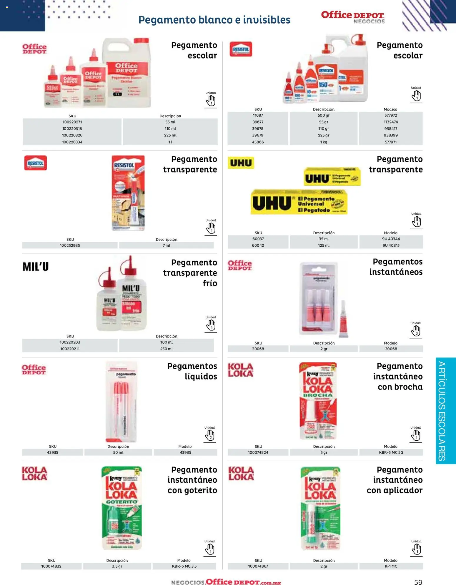 Vista previa las ofertas de la tienda Office Depot - Catálogo 2026 desde el 12/01/2026 