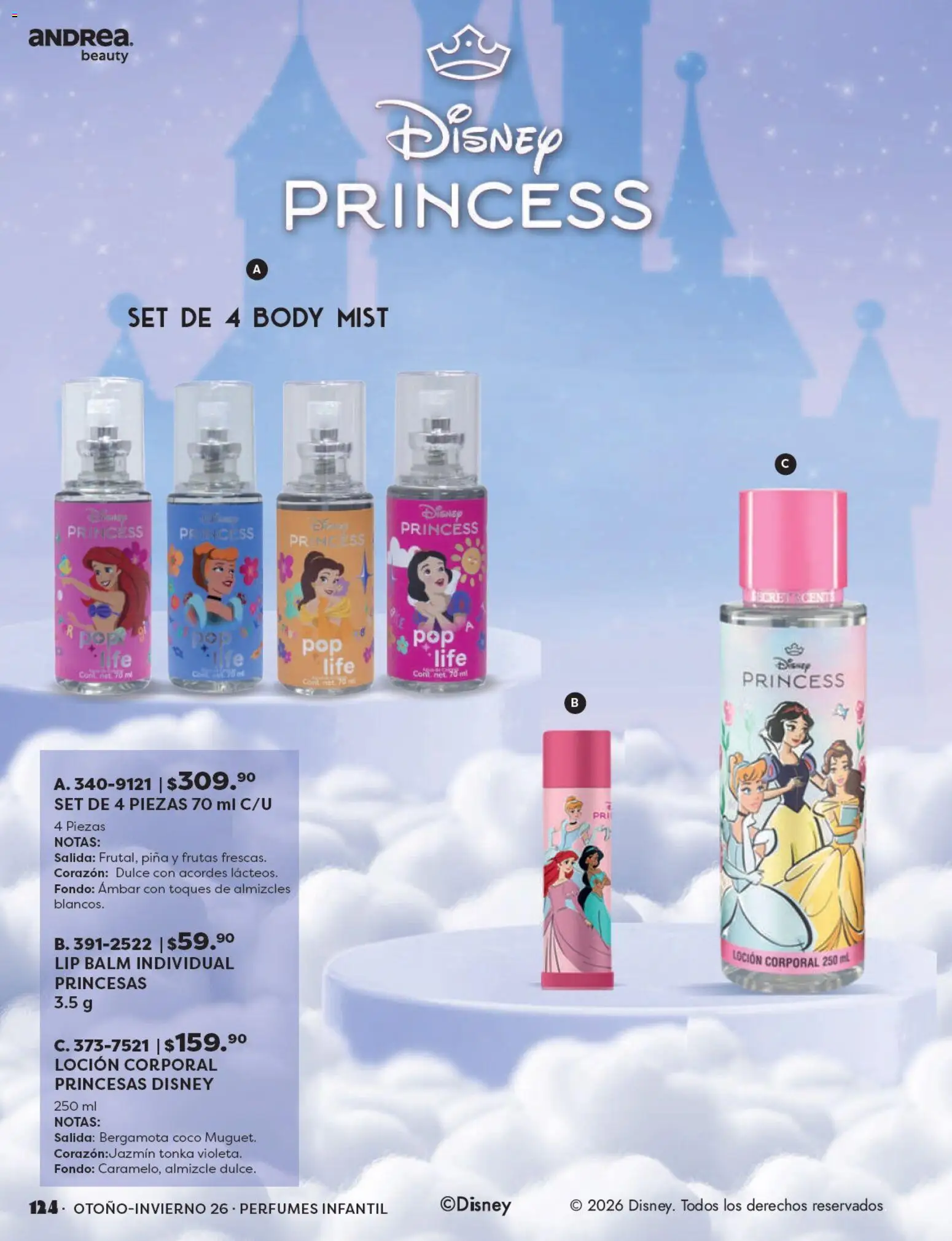 Vista previa las ofertas de la tienda Andrea - Andrea catálogo Beauty desde el 23/08/2026 
