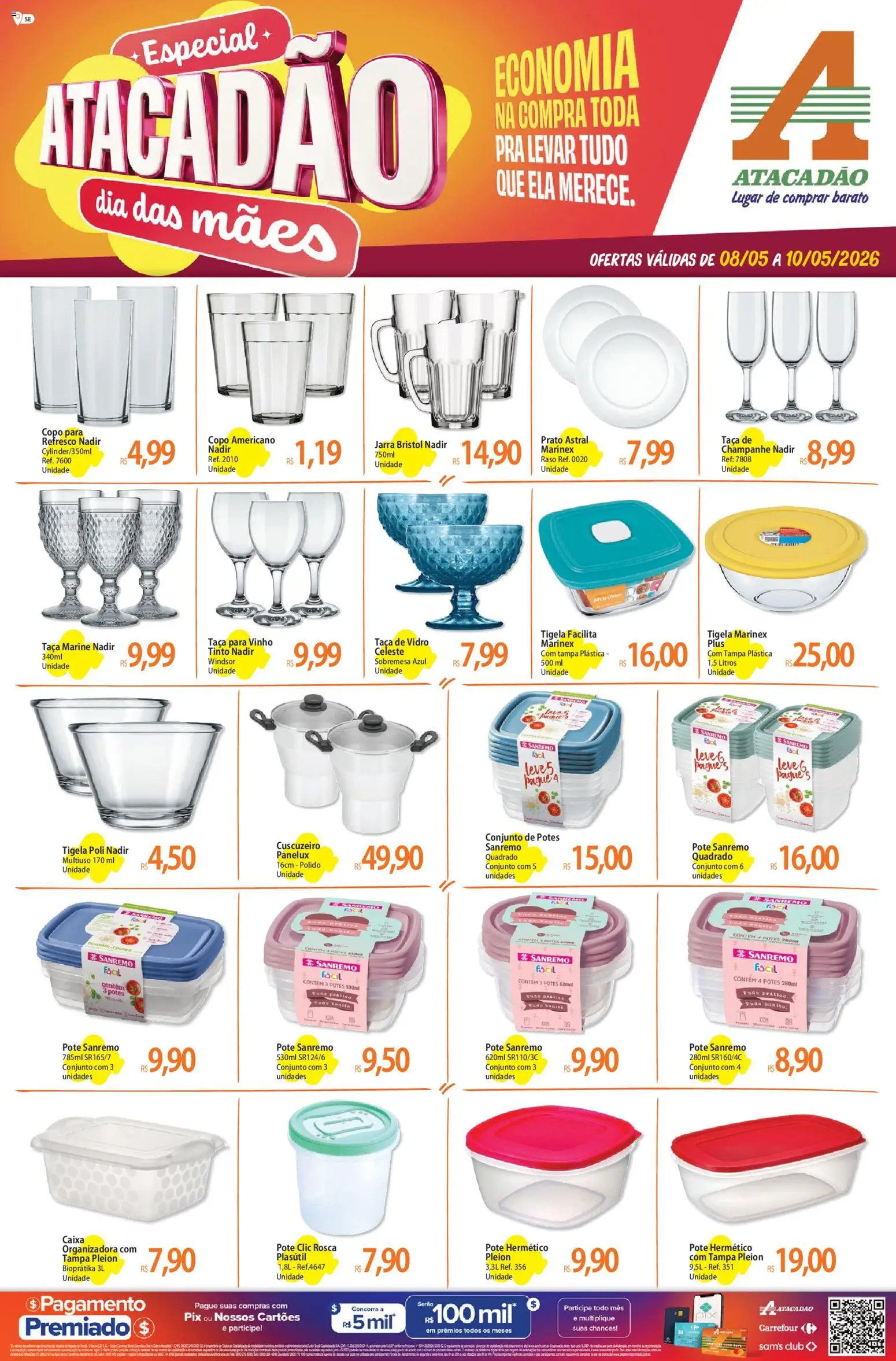 Pré-Visualização do folheto "Atacadão ofertas - SE" da loja Atacadão válido a partir de 08/05/2026