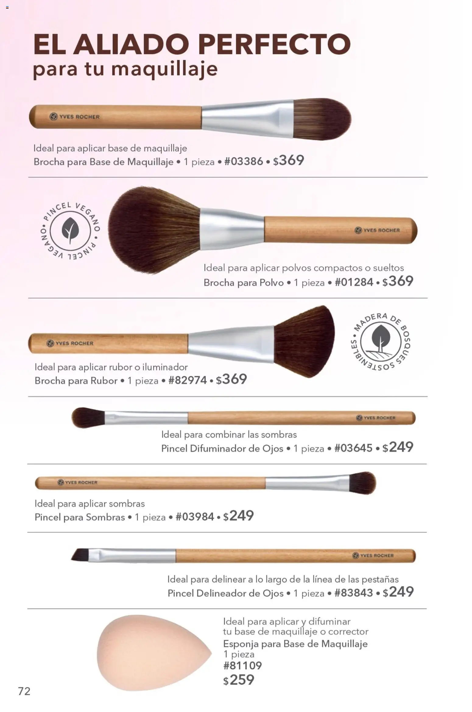 Vista previa las ofertas de la tienda Yves Rocher - Yves Rocher campaña 9 2026 desde el 23/06/2026 - Maquillaje, Esponja, Corrector, Rubor, Pincel, Iluminador, Delineador, Brocha para base