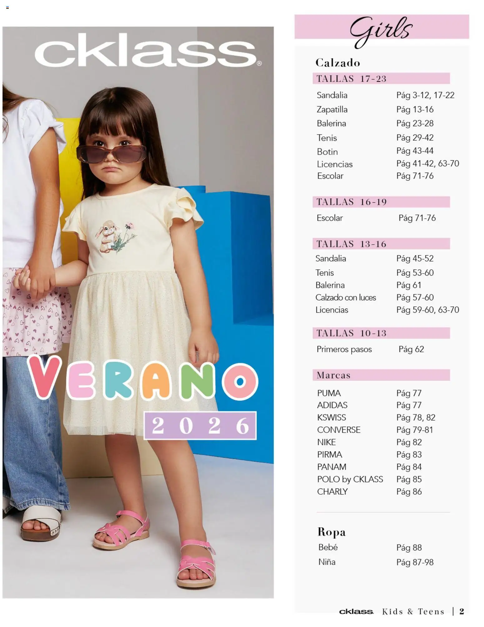 Vista previa las ofertas de la tienda Cklass - Catálogo Kids Niña desde el 02/01/2026 