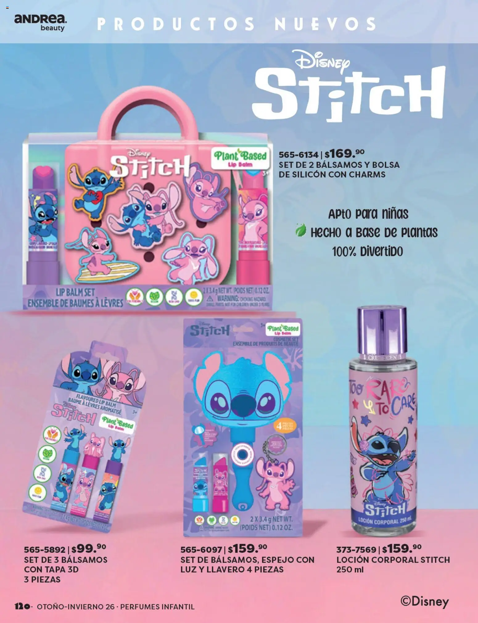 Vista previa las ofertas de la tienda Andrea - Andrea catálogo Beauty desde el 23/08/2026 