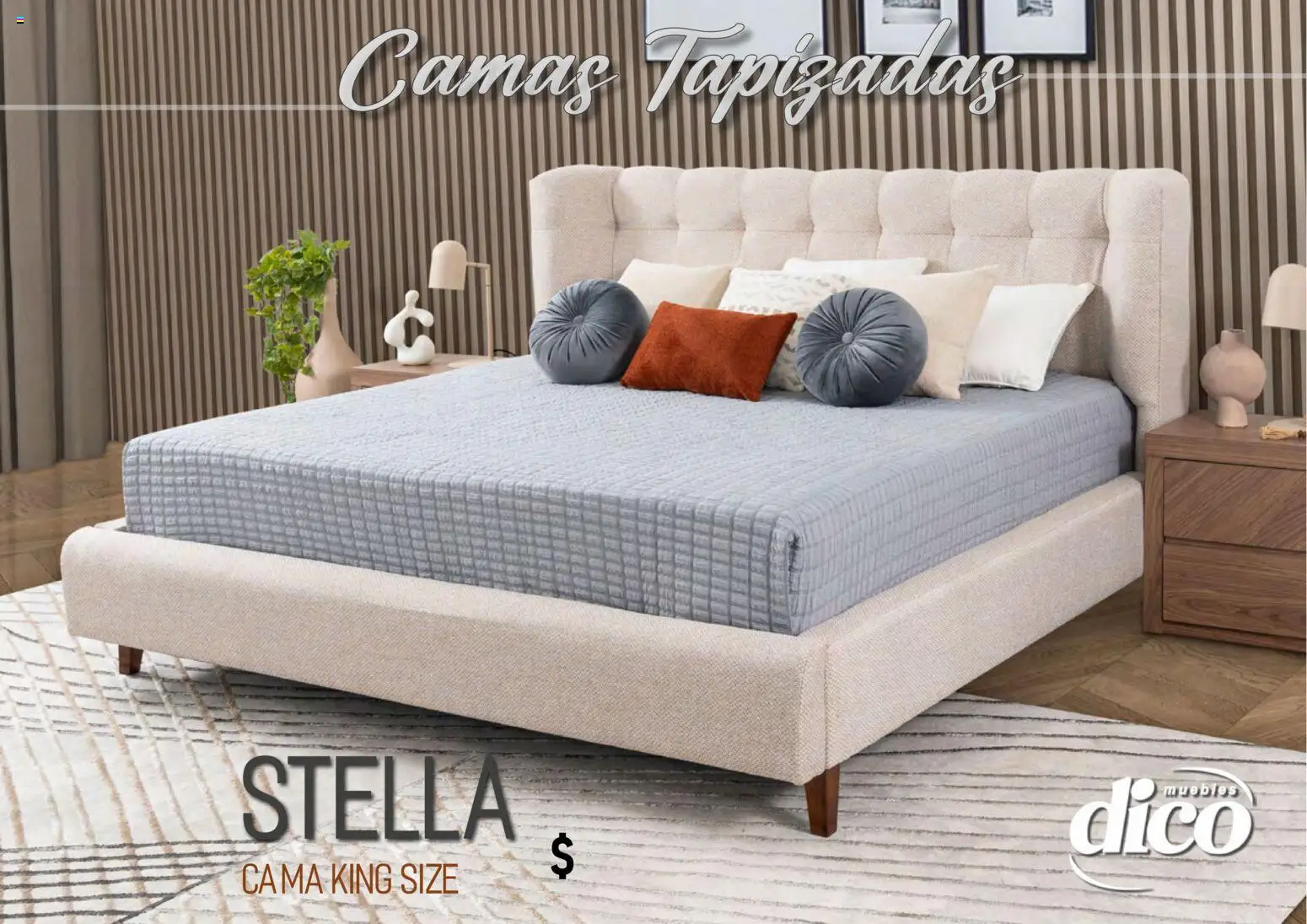 Vista previa las ofertas de la tienda Muebles Dico - Muebles Dico catálogo Camas tapizadas desde el 01/04/2026 