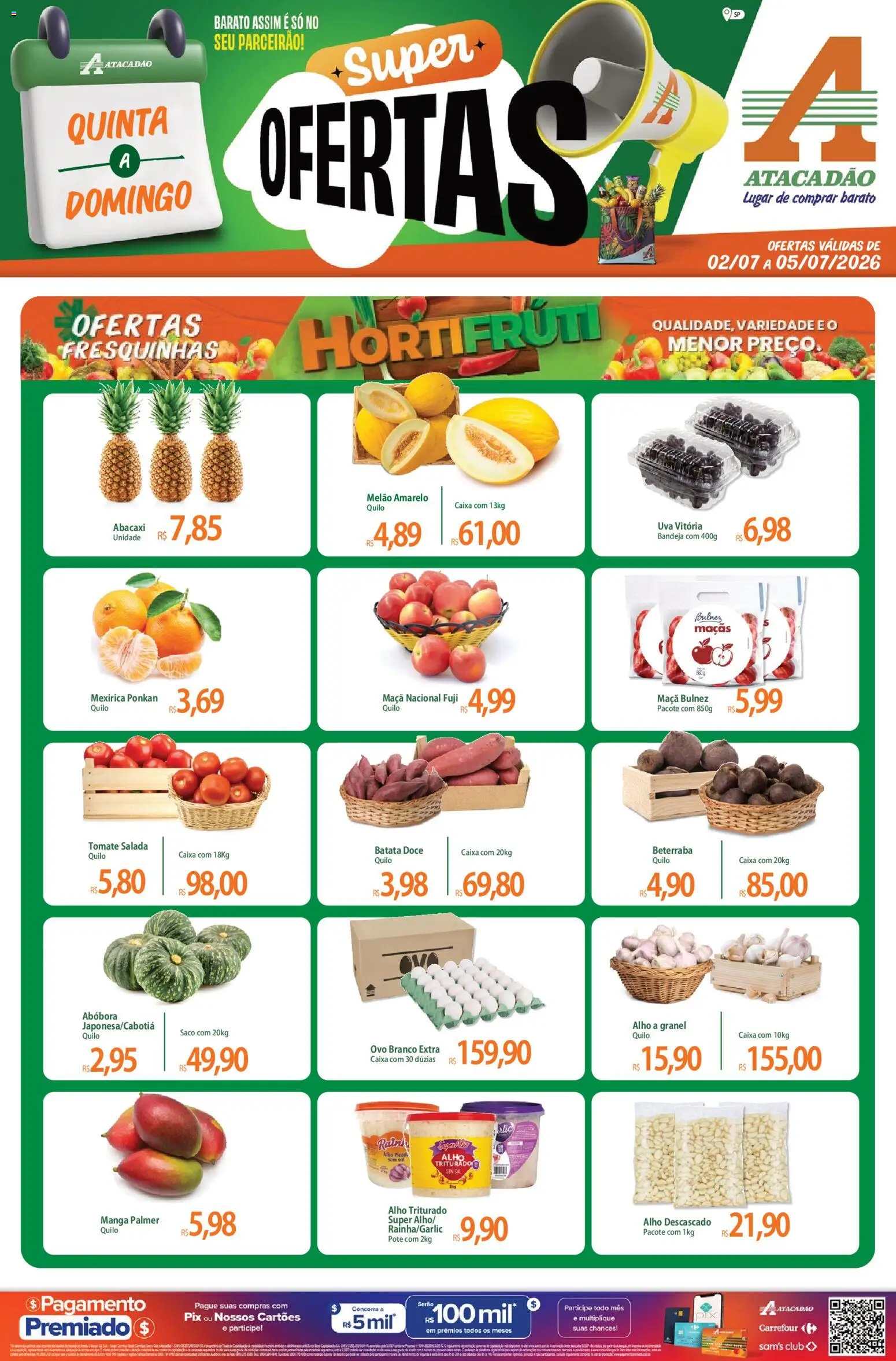 Pré-Visualização do folheto "Atacadão ofertas - SP" da loja Atacadão válido a partir de 02/07/2026