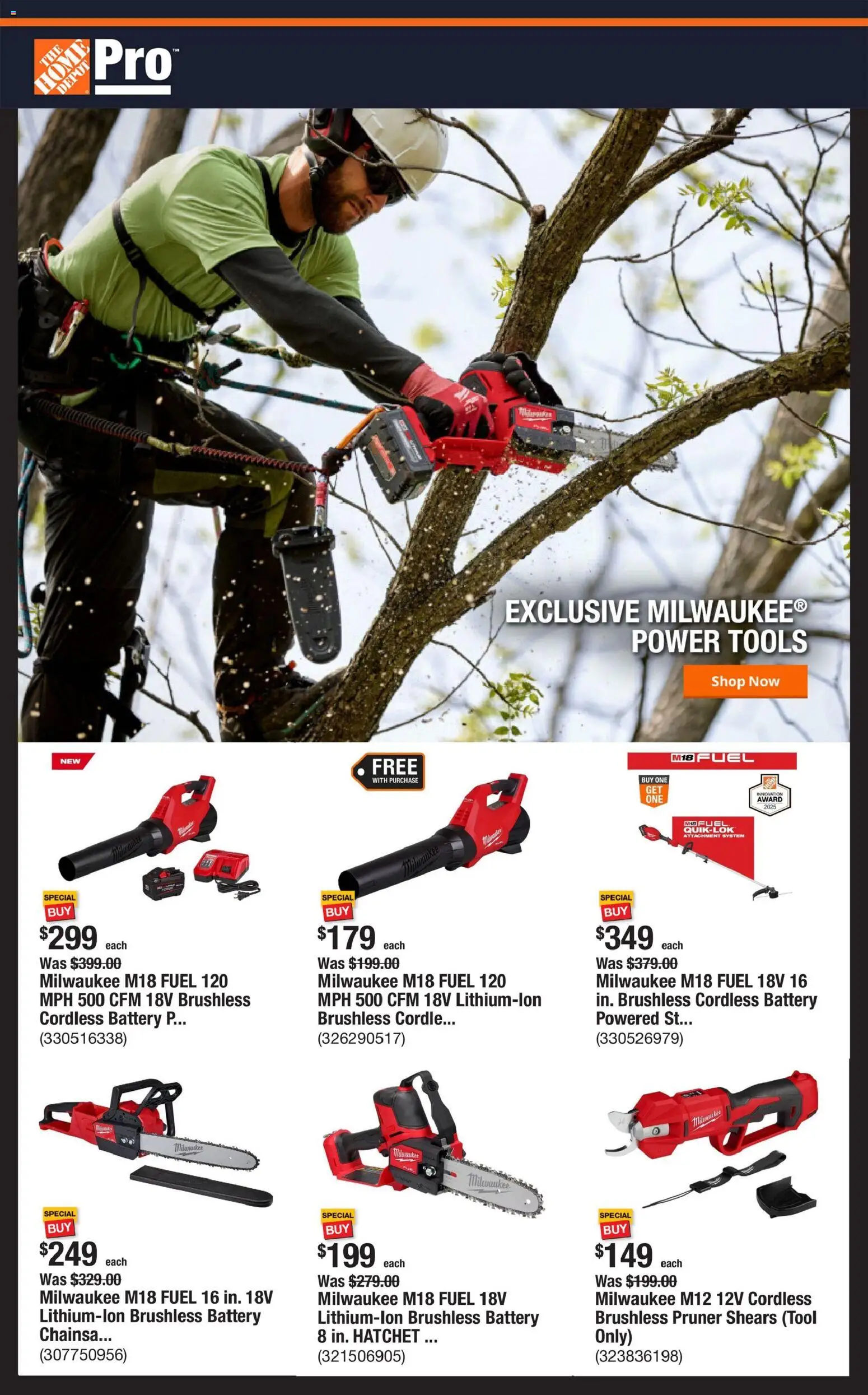 Ad Preview of Home Depot Home Depot Shop Pro Ad from 06/08/2026
