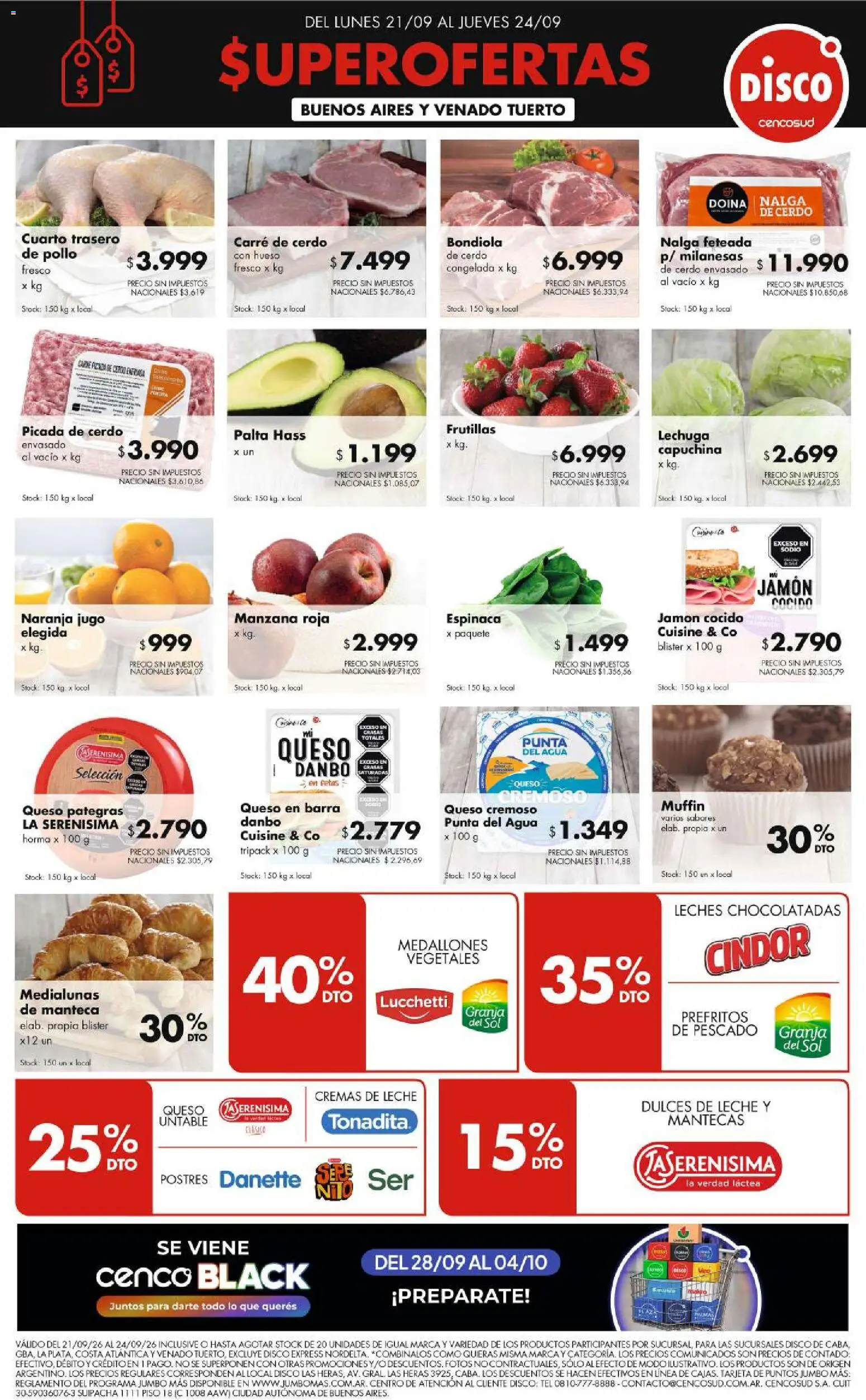 Vista previa del folleto de la tienda Disco válido desde el 21/09/2026 
