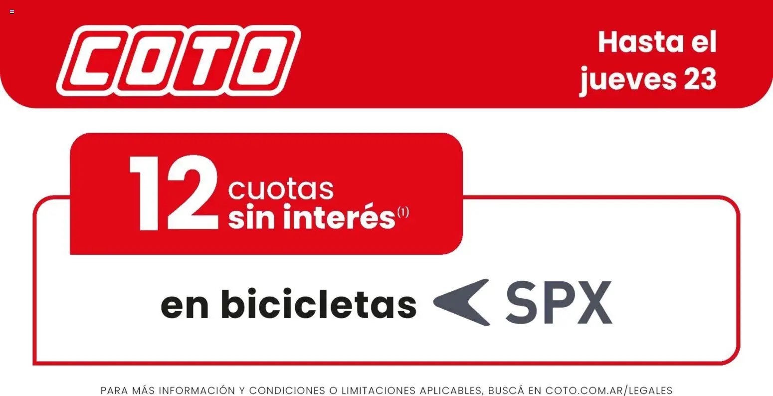 Vista previa del folleto de la tienda Coto válido desde el 21/07/2026 