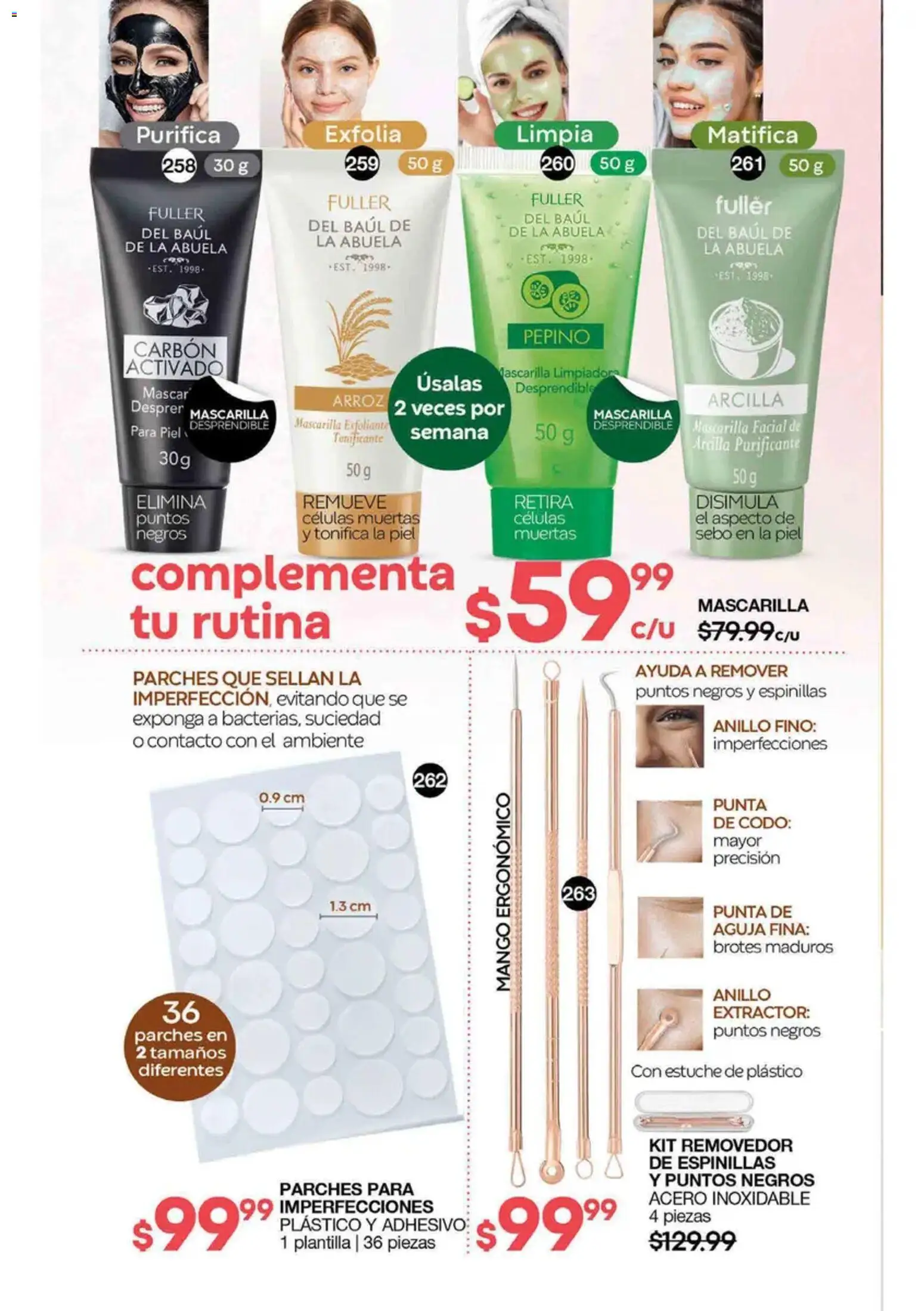 Vista previa las ofertas de la tienda Fuller - Fuller campaña 10 2026 desde el 19/08/2026 - Mango, Arroz, Anillo, Pepino, Mascarilla, Extractor, Estuche