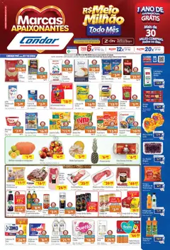 Pré-Visualização do folheto "Supermercados Condor - Ofertas da semana" da loja Supermercados Condor válido a partir de 20/08/2026