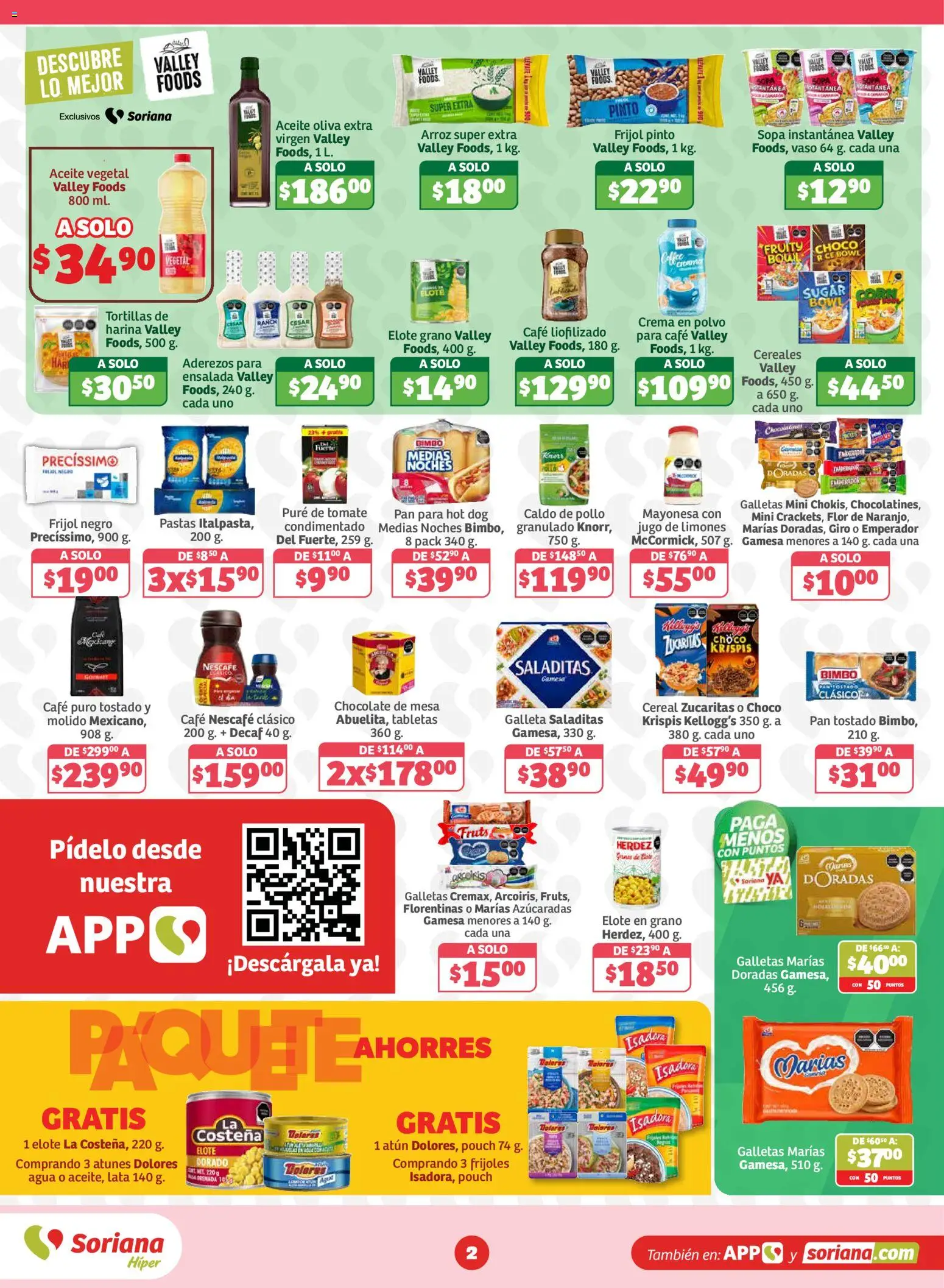 Vista previa las ofertas de la tienda Soriana - Soriana Híper - En México Oferta se dice Soriana desde el 02/10/2026 