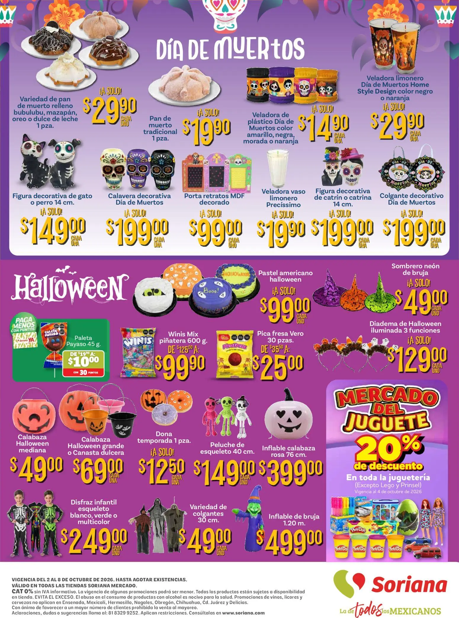 Vista previa las ofertas de la tienda Soriana - Soriana Mercado - Ahorro constante y sonante desde el 02/10/2026 