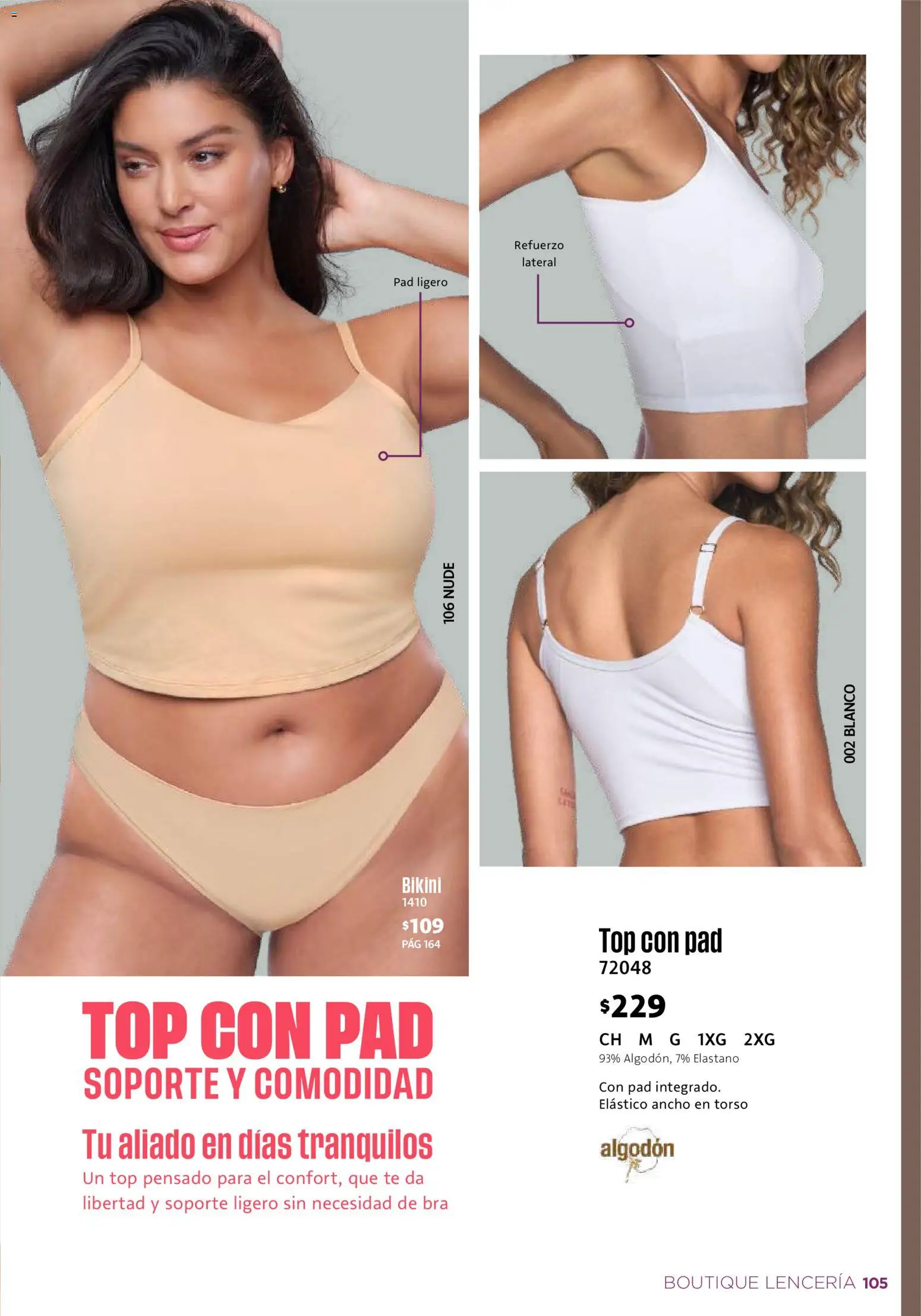 Vista previa las ofertas de la tienda Ilusión - Ilusión catálogo Verano desde el 01/05/2026 - Té, Lenceria, Top, Bikini, Algodón