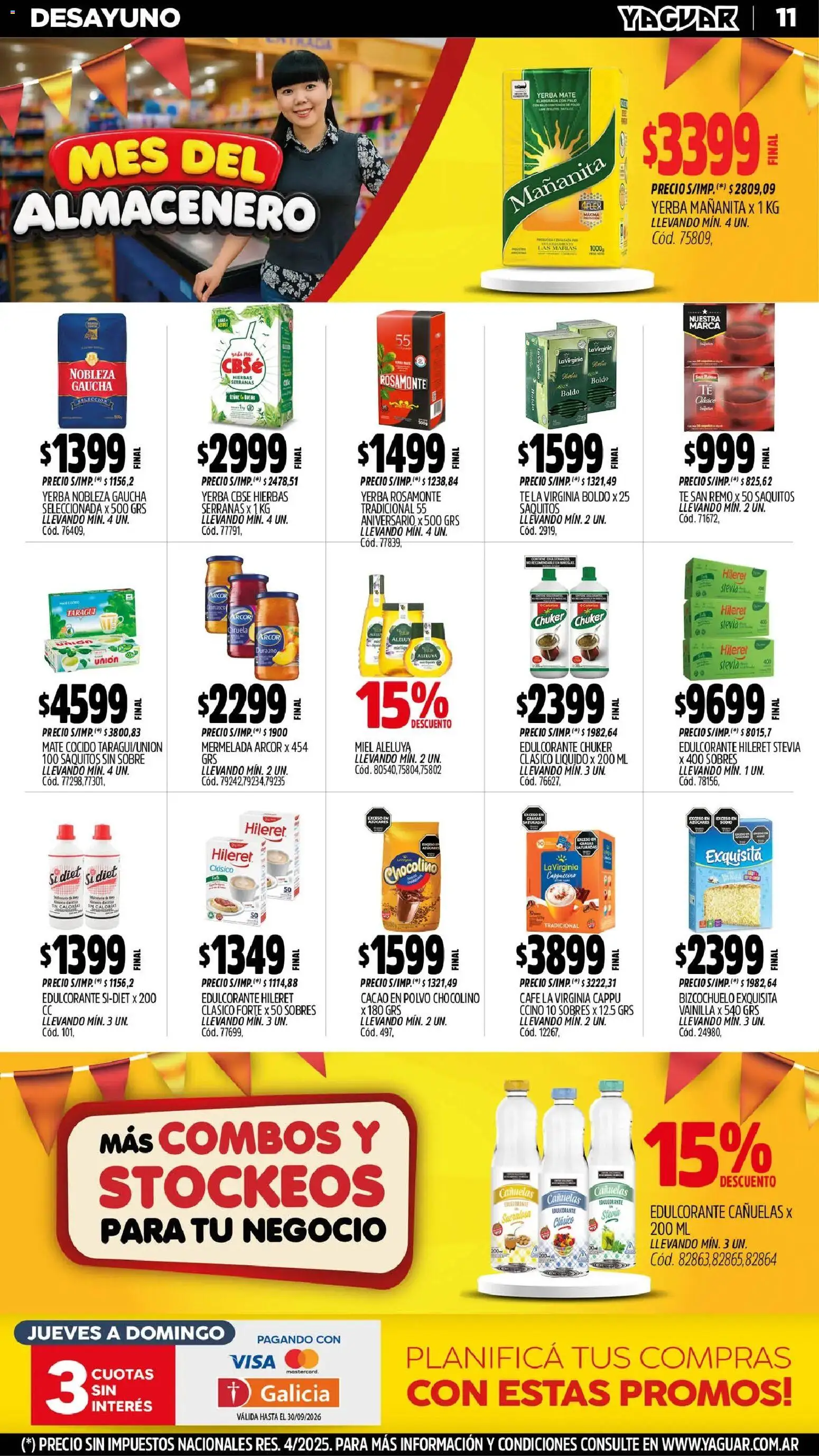 Vista previa del folleto de la tienda Yaguar válido desde el 31/08/2026 