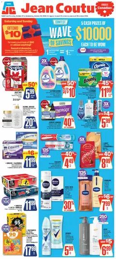 Preview of leaflet Jean Coutu weekly flyer from shop Jean Coutu is valid from Oct 22, 2026