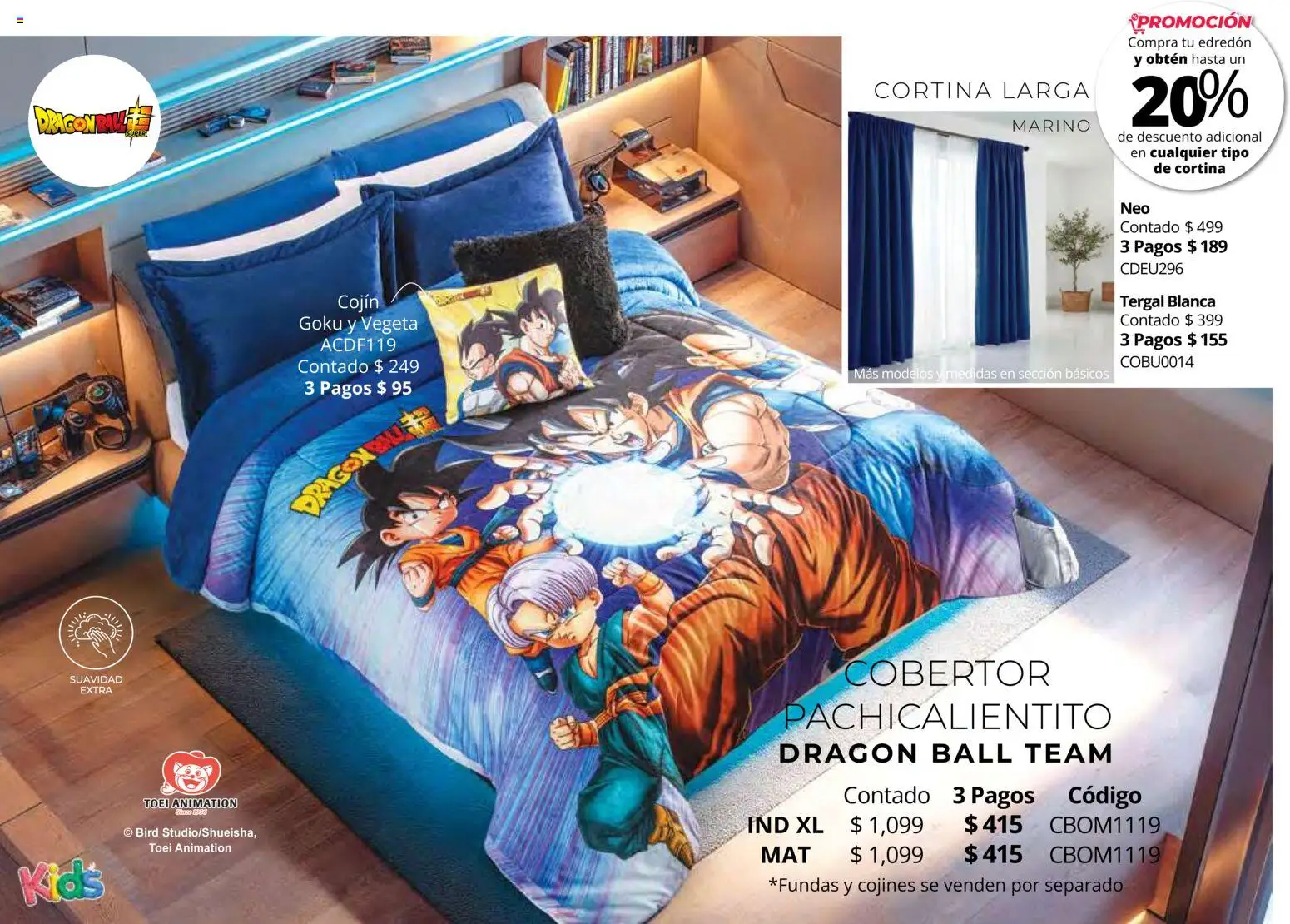 Vista previa las ofertas de la tienda Colchas Concord - Colchas Concord catálogo Kids desde el 01/05/2026 - Cobertor