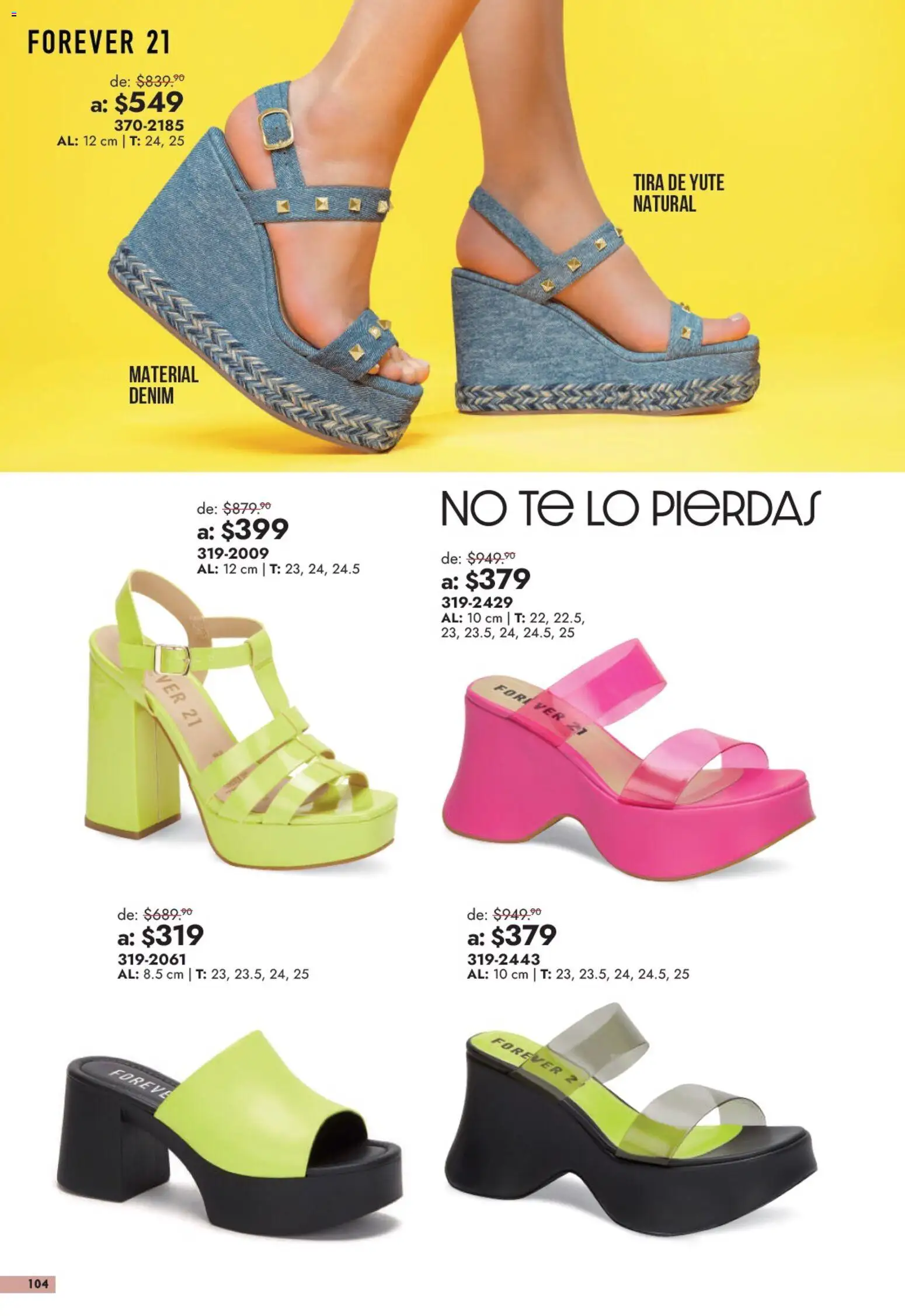 Vista previa las ofertas de la tienda Andrea - Andrea catálogo Outlet desde el 13/09/2026 