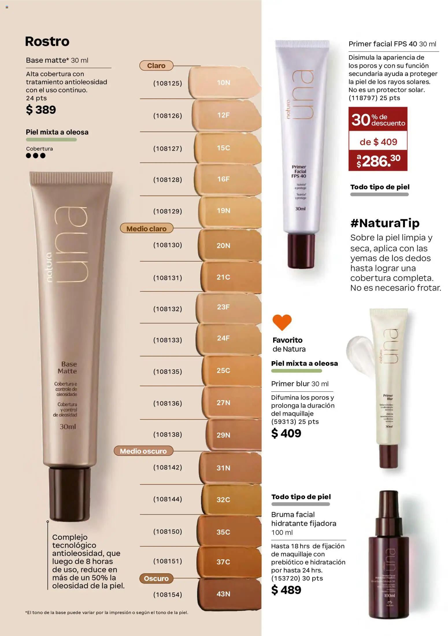 Vista previa las ofertas de la tienda Natura - Natura campaña 17 2026 desde el 07/11/2026 