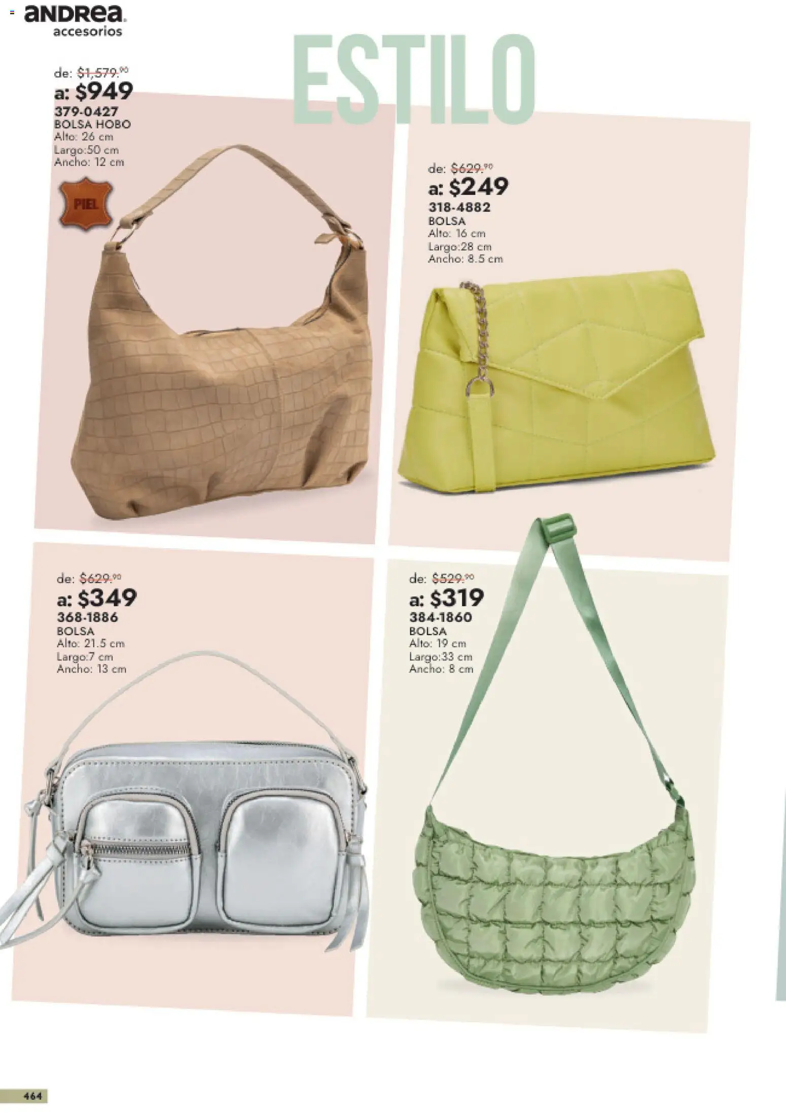 Vista previa las ofertas de la tienda Andrea - Andrea catálogo Outlet desde el 26/07/2026 