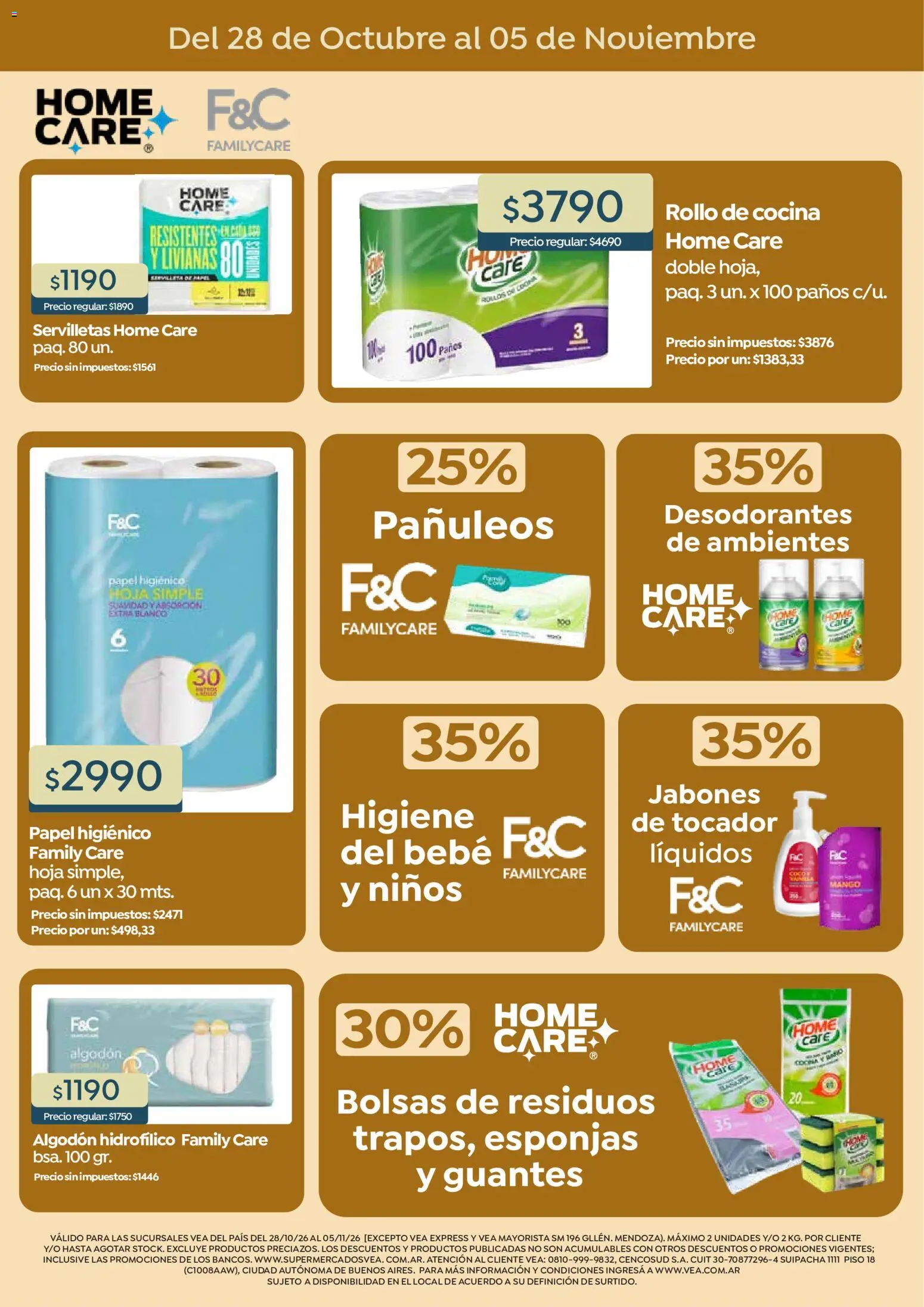 Vista previa del folleto de la tienda Vea válido desde el 28/10/2026 