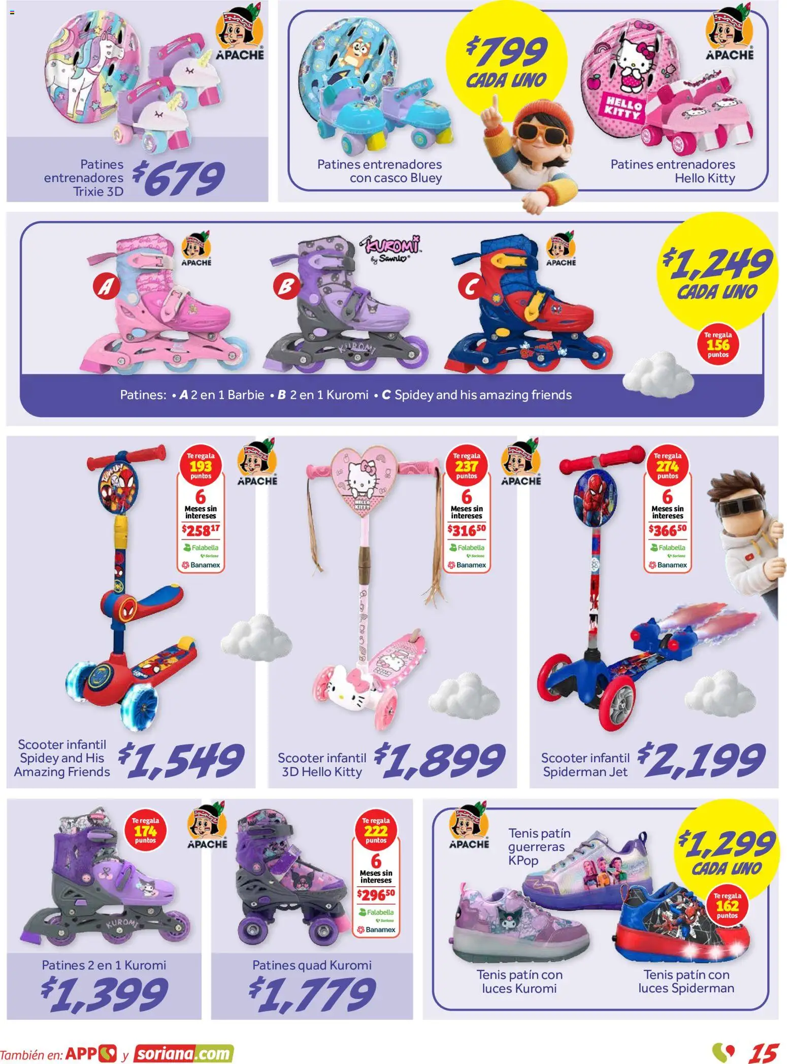 Vista previa las ofertas de la tienda Soriana - Soriana folleto Reino de los Juguetes desde el 15/10/2026 