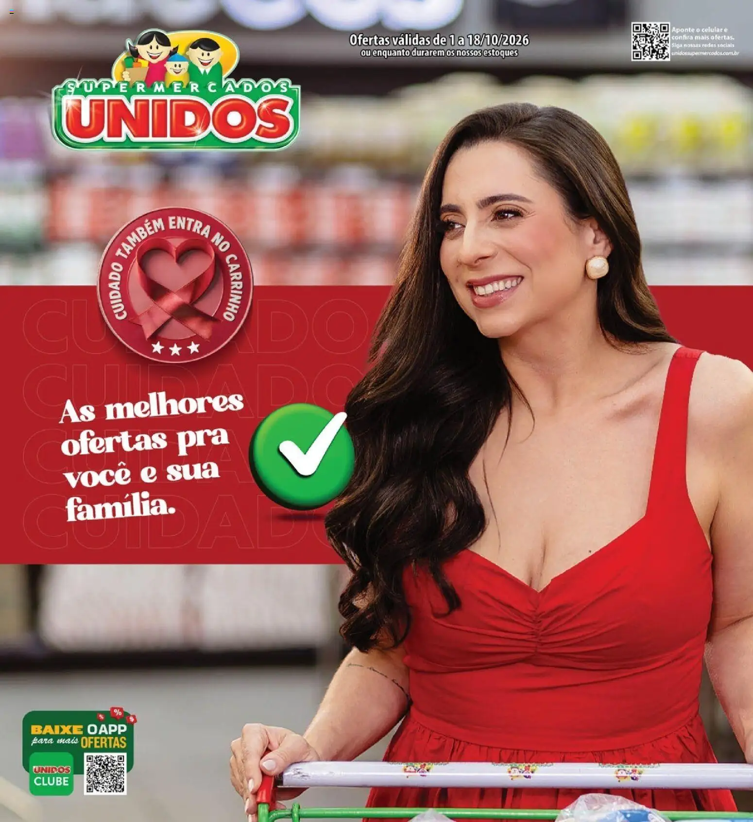 Pré-Visualização do folheto "Supermercados Unidos - Ofertas da semana" da loja Supermercados Unidos válido a partir de 01/10/2026 - Celular