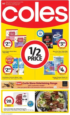 Preview of catalogue Coles catalogue NT from shop Coles valid 14/10/2026