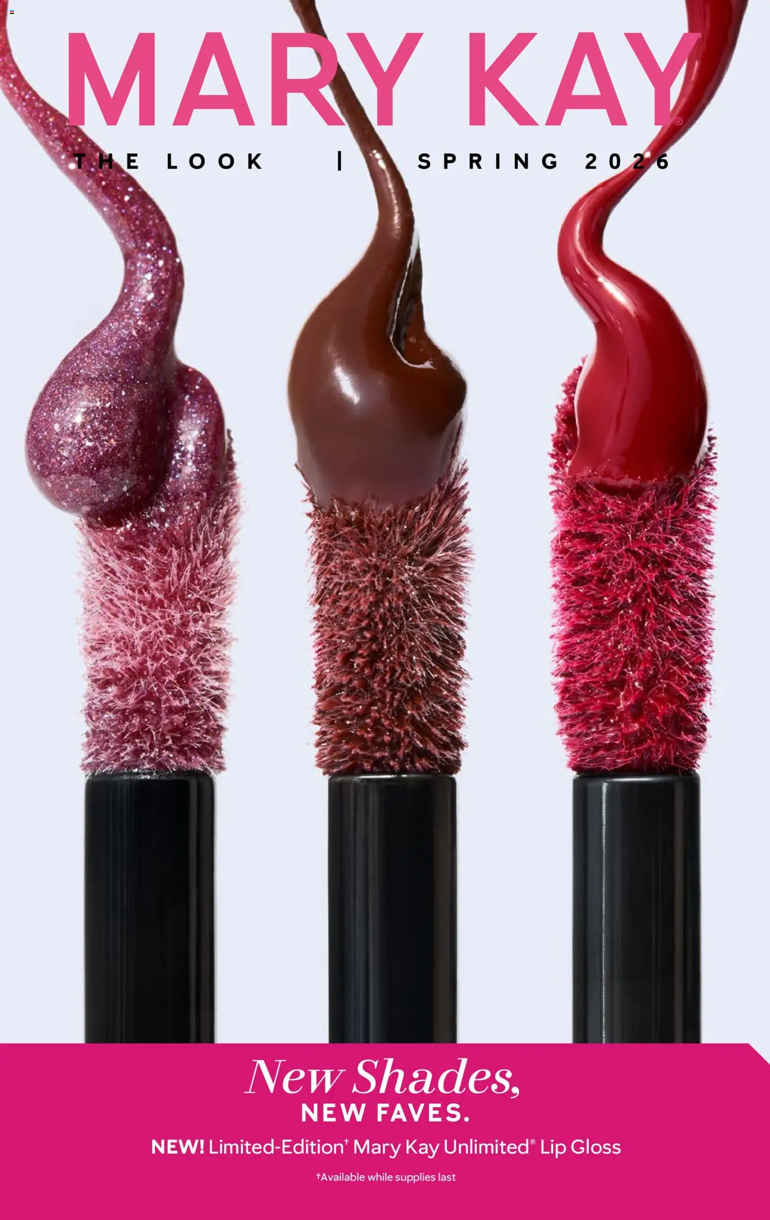 Ad Preview of Mary Kay The Look Spring 2026 from 02/16/2026 - Lip gloss
