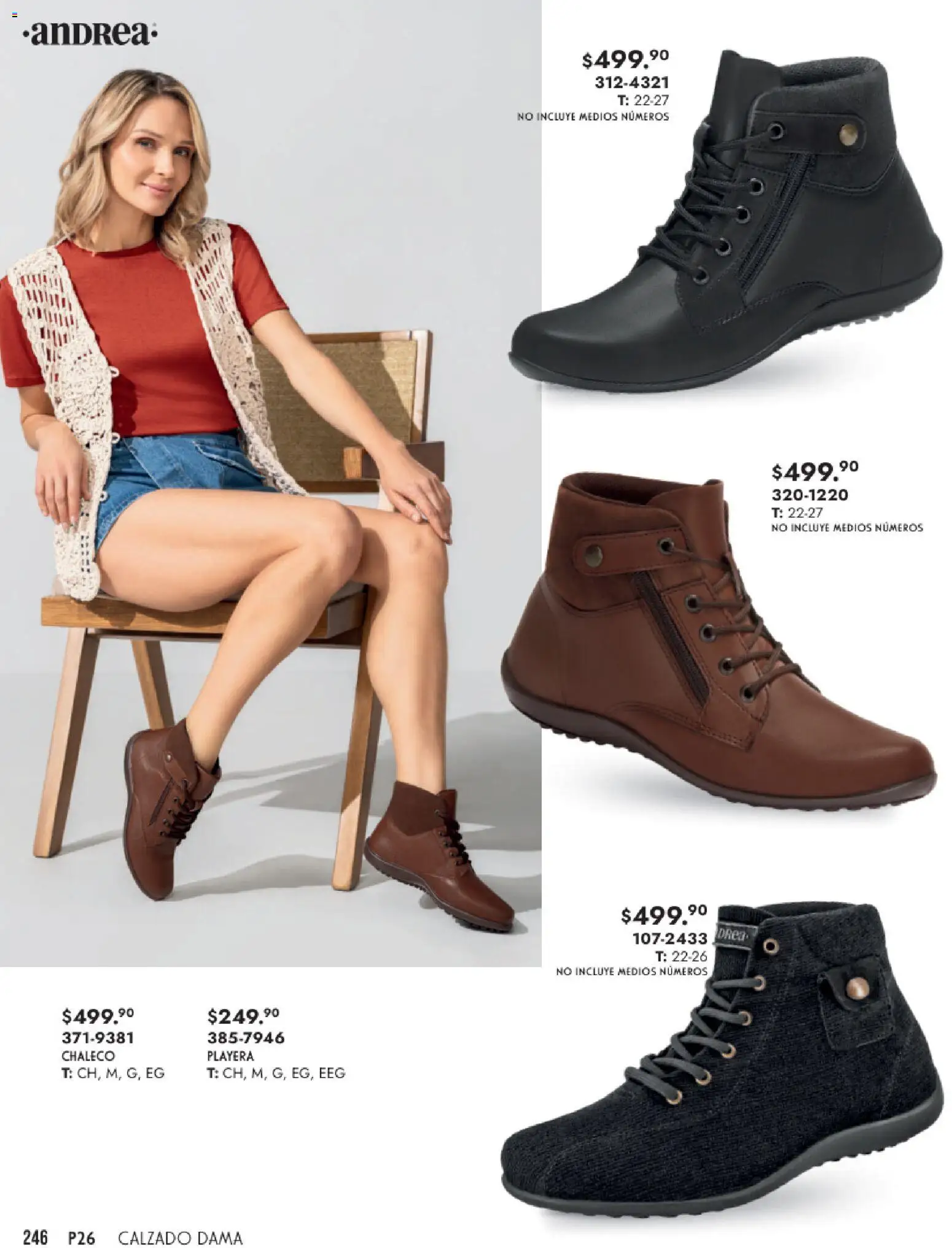 Vista previa las ofertas de la tienda Andrea - Catálogo Calzado Dama desde el 25/01/2026 