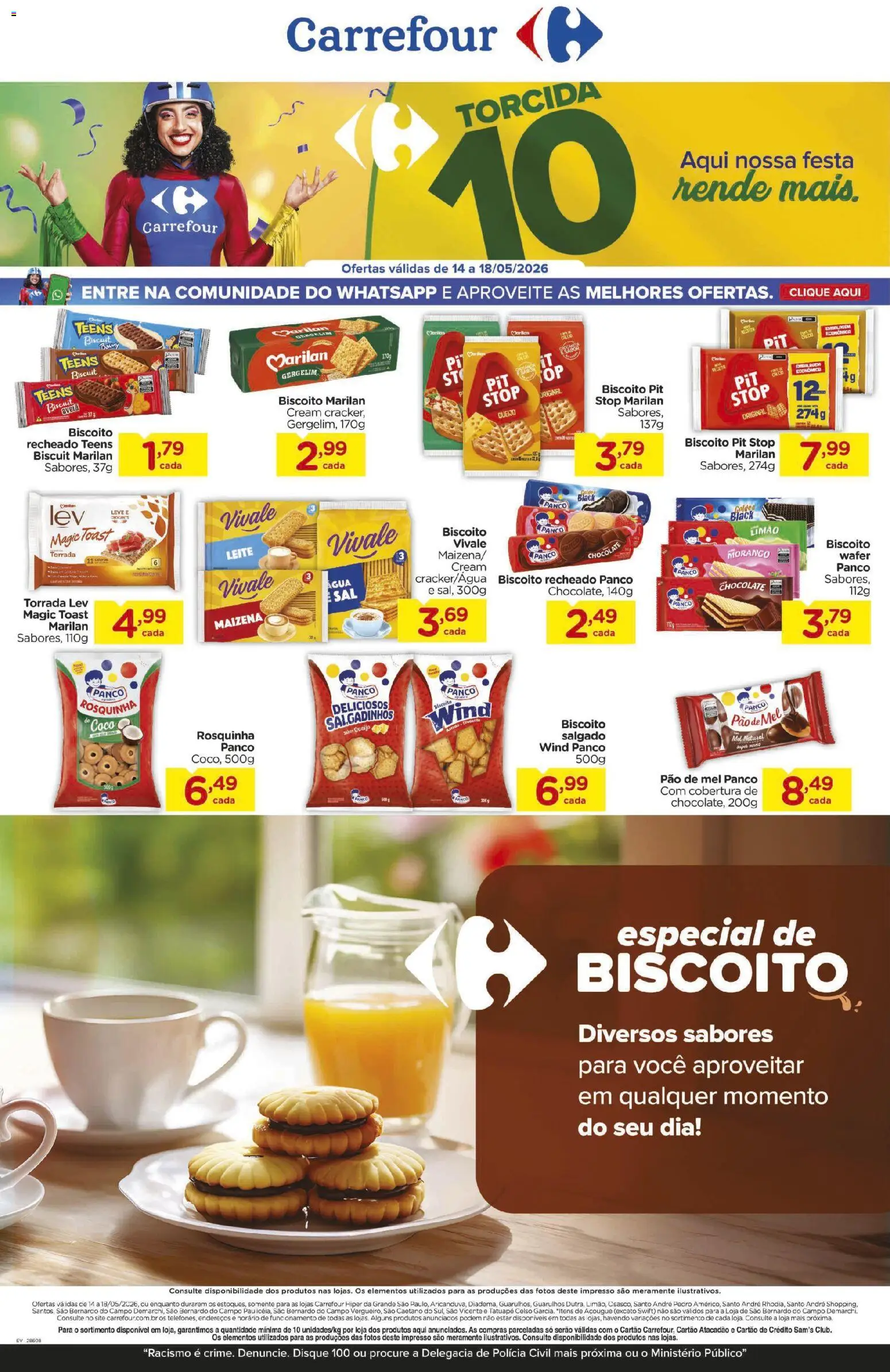 Pré-Visualização do folheto "Carrefour ofertas Final de Semana" da loja Carrefour válido a partir de 14/05/2026