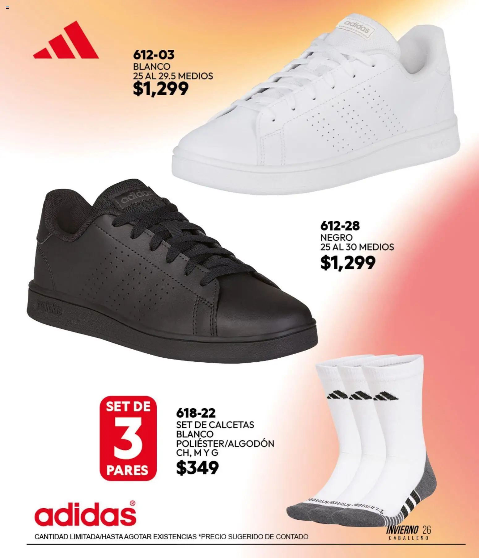 Vista previa las ofertas de la tienda Cklass - Cklass catálogo Sportbrands Caballero Invierno desde el 11/09/2026 