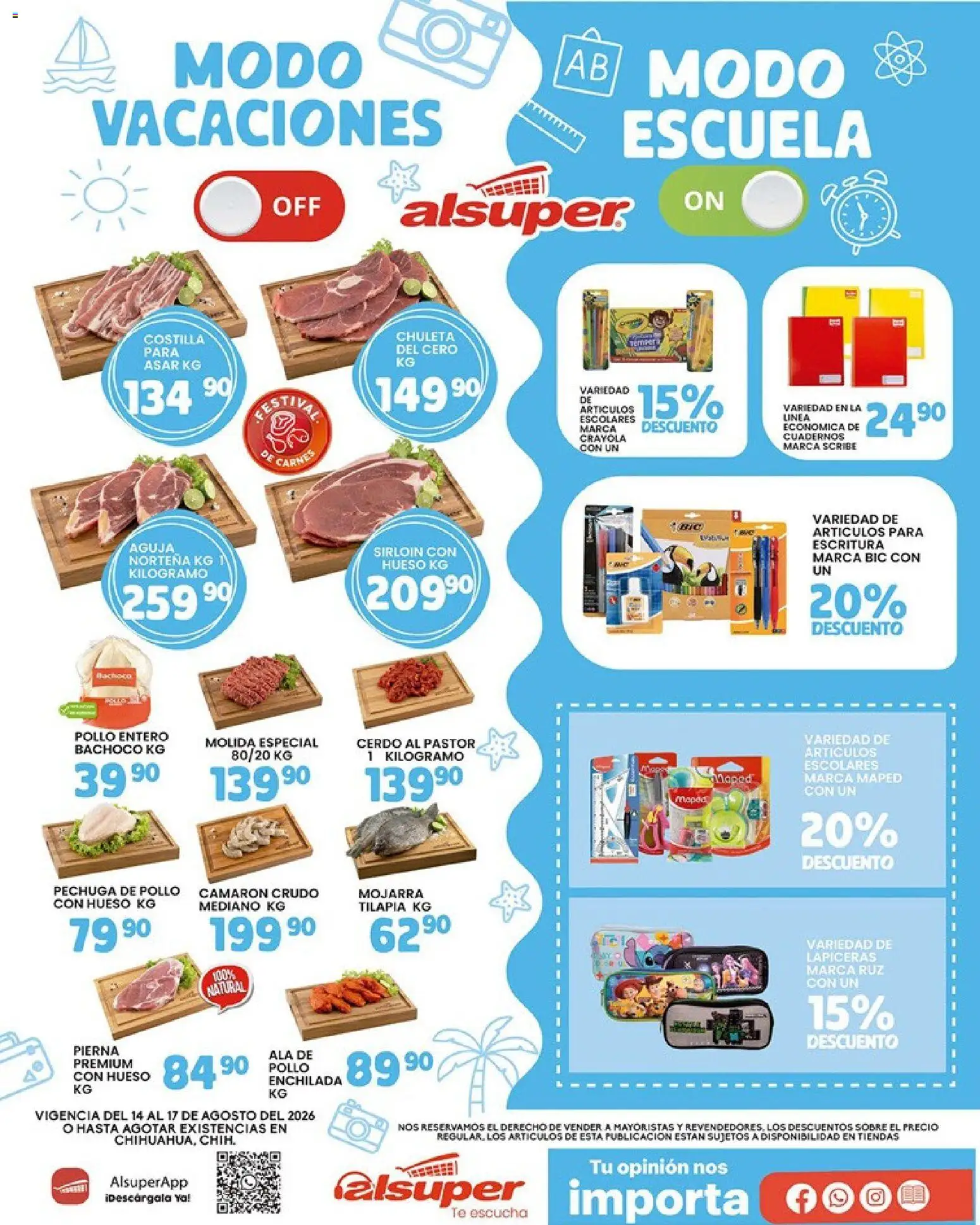 Vista previa las ofertas de la tienda Alsuper - Alsuper folleto desde el 14/08/2026 