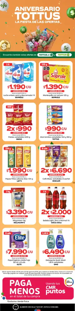 Folleto de la tienda Tottus válido desde el 09.08.2026 
