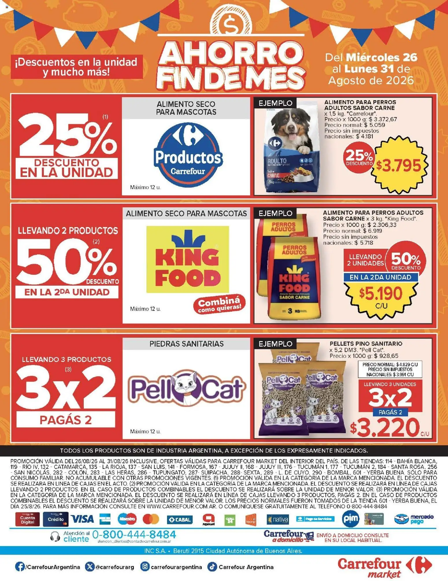 Vista previa del folleto de la tienda Carrefour Market válido desde el 26/08/2026 