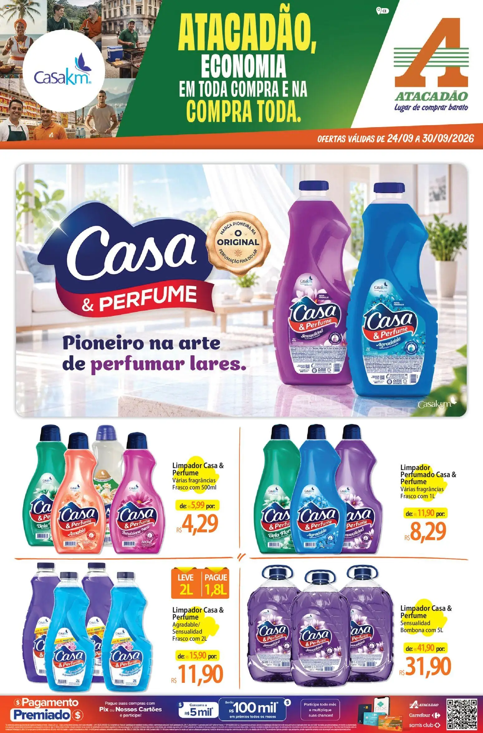Pré-Visualização do folheto "Atacadão ofertas - CE" da loja Atacadão válido a partir de 24/09/2026 - Perfume