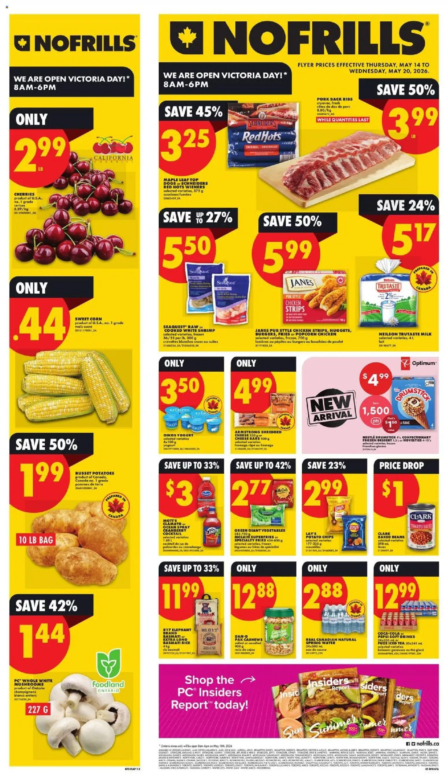 Preview of leaflet No Frills weekly flyer - ON from shop No Frills is valid from May 14, 2026