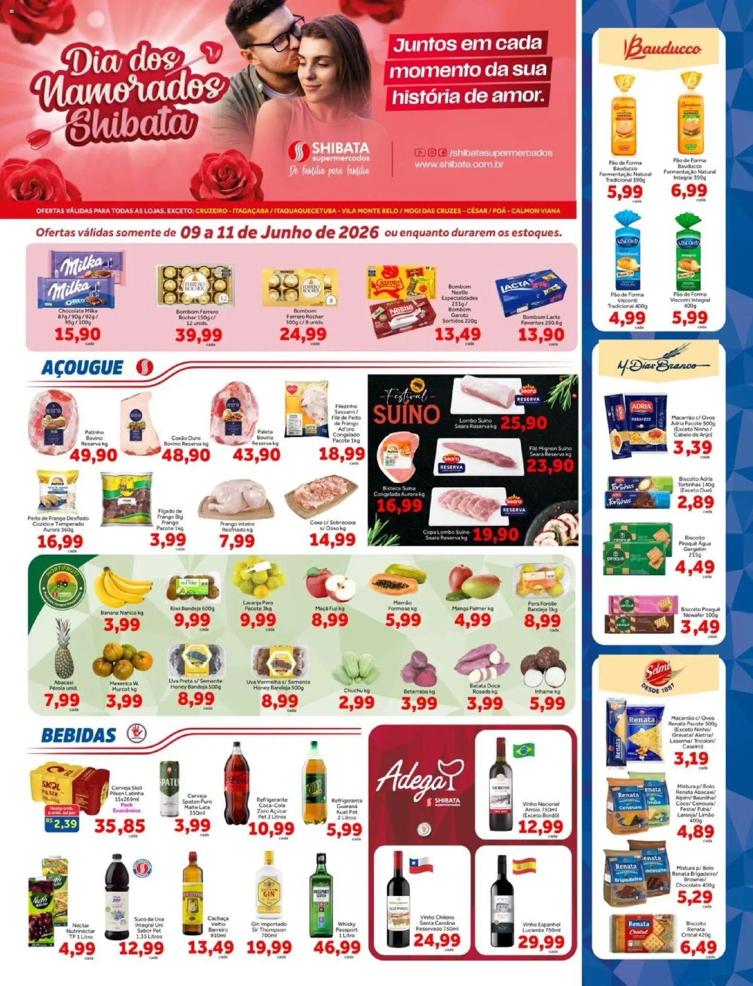 Pré-Visualização do folheto "Shibata - Ofertas da semana" da loja Shibata válido a partir de 09/06/2026