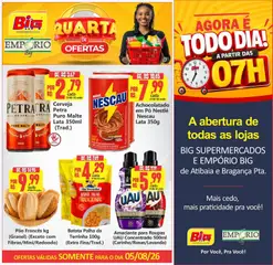Pré-Visualização do folheto "Big Supermercados ofertas do Dia" da loja Big Supermercados válido a partir de 05/08/2026